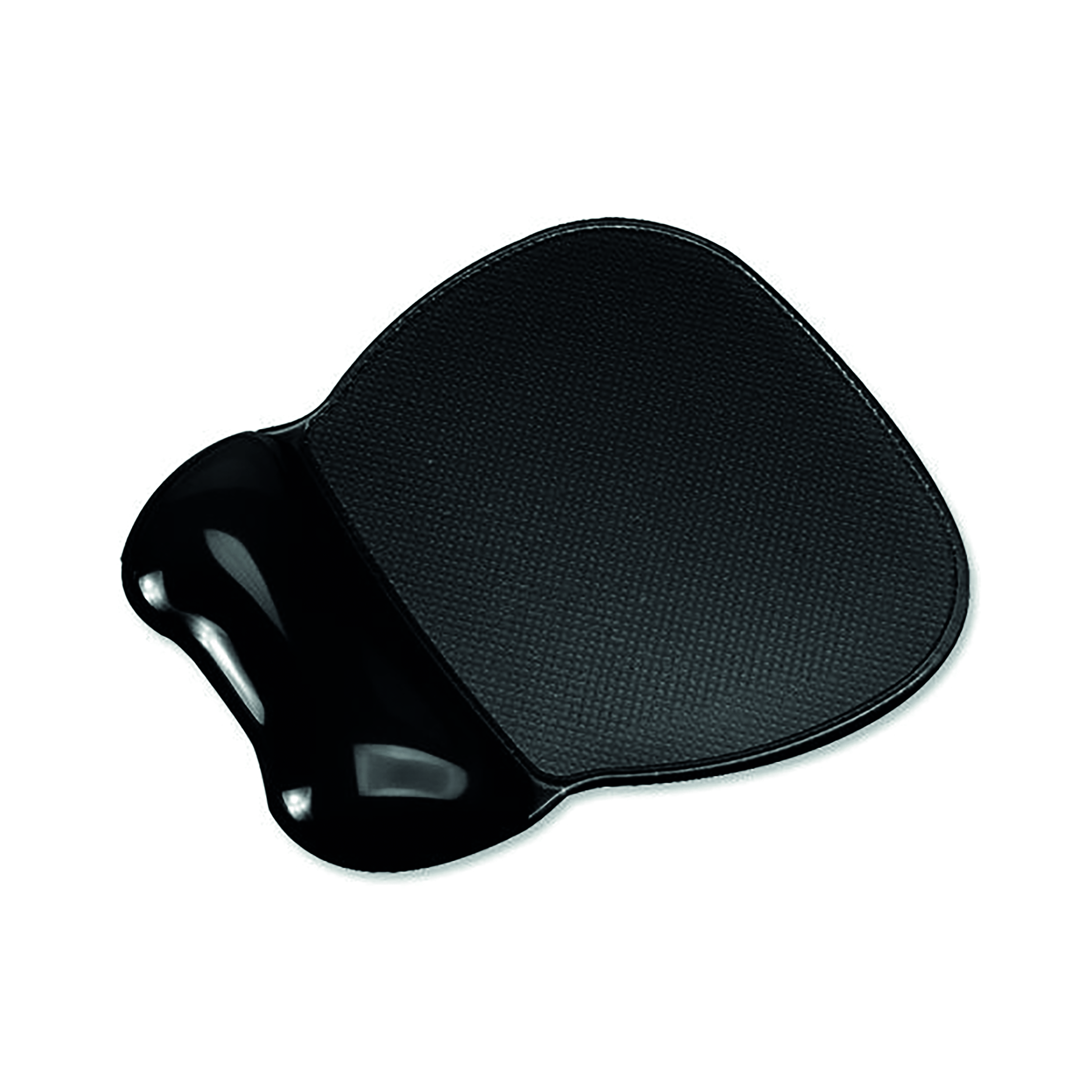 5+Star+Mouse+Mat+Pad+with+Wrist+Rest+Easy+Clean+Soft+Gel+Black