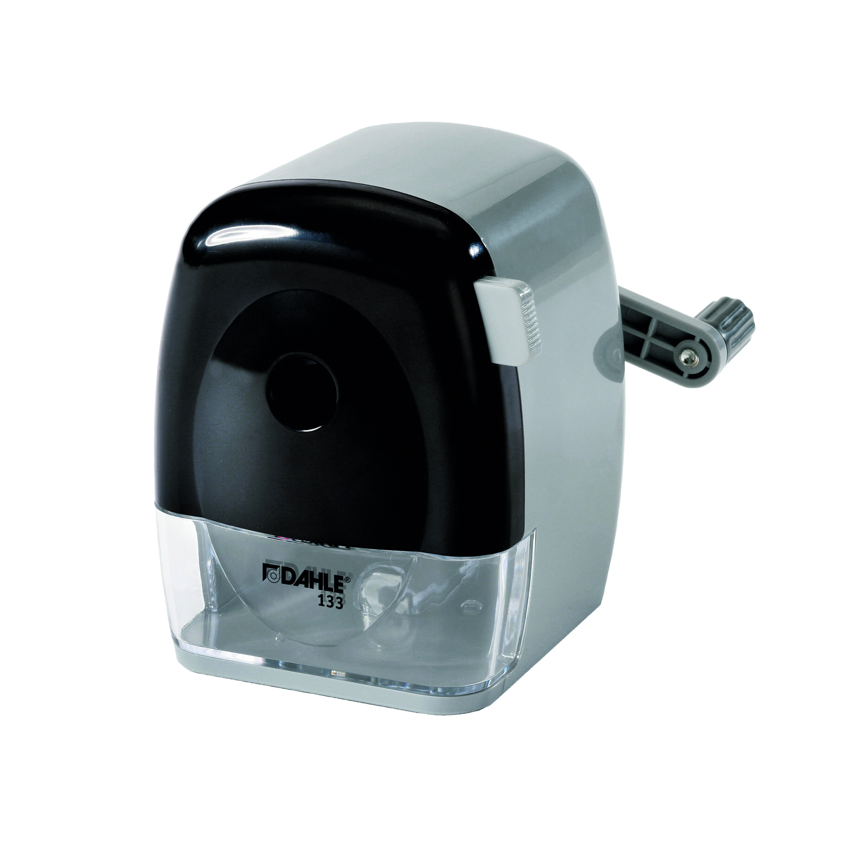 Dahle+Desktop+Pencil+Sharpener+with+Clamp+Grey%2FBlack+00133-21281