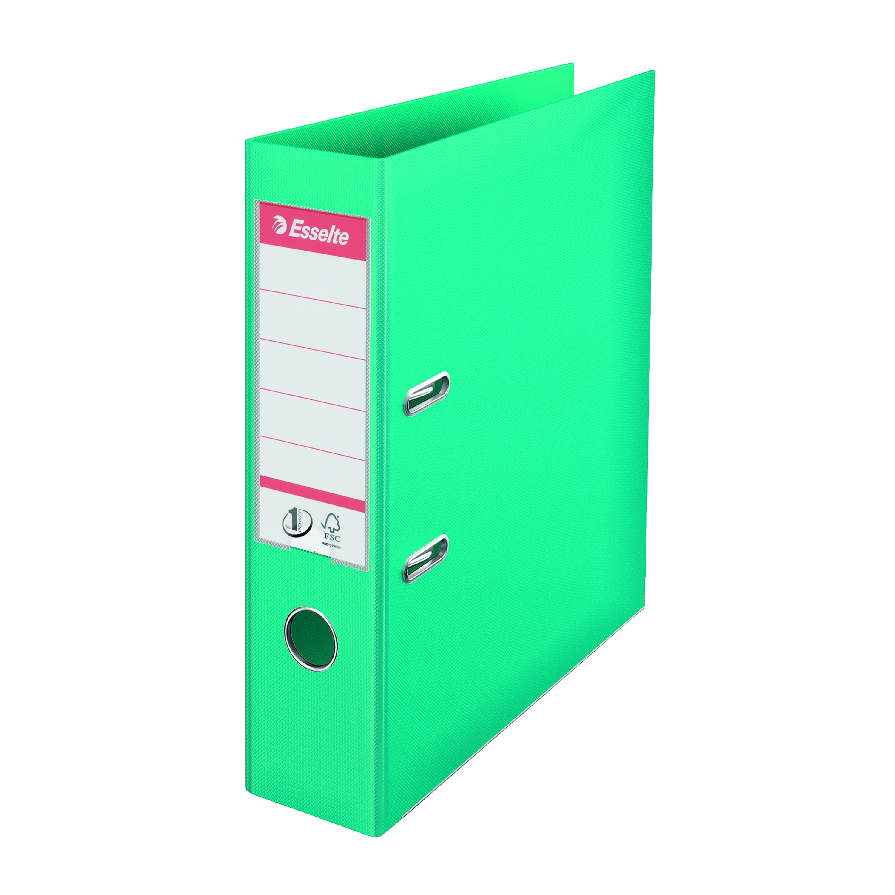 Esselte+75mm+Lever+Arch+File+Polypropylene+A4+Turquoise+%2810+Pack%29+811550