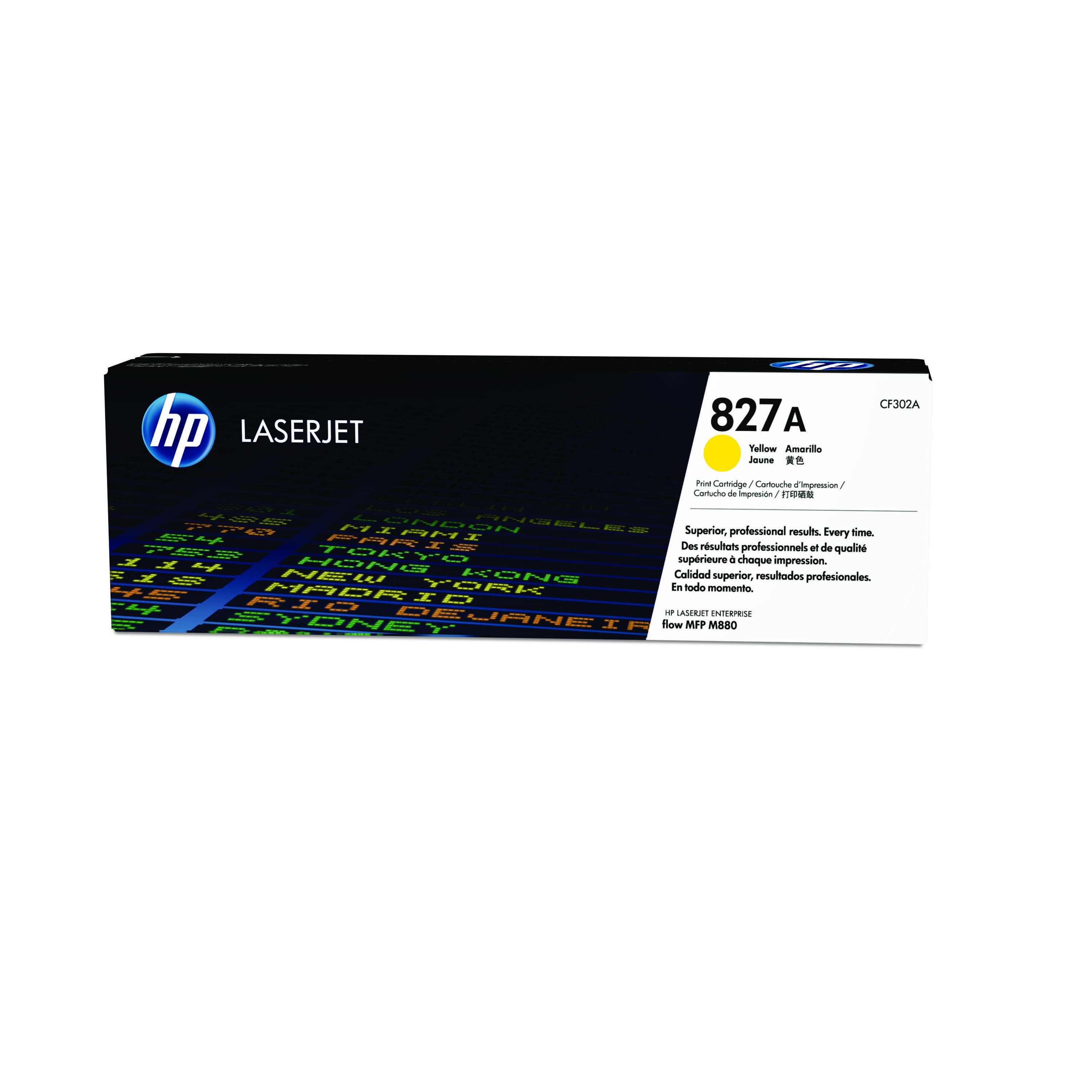 HP 827A Yellow LaserJet Toner Cartridge CF302A