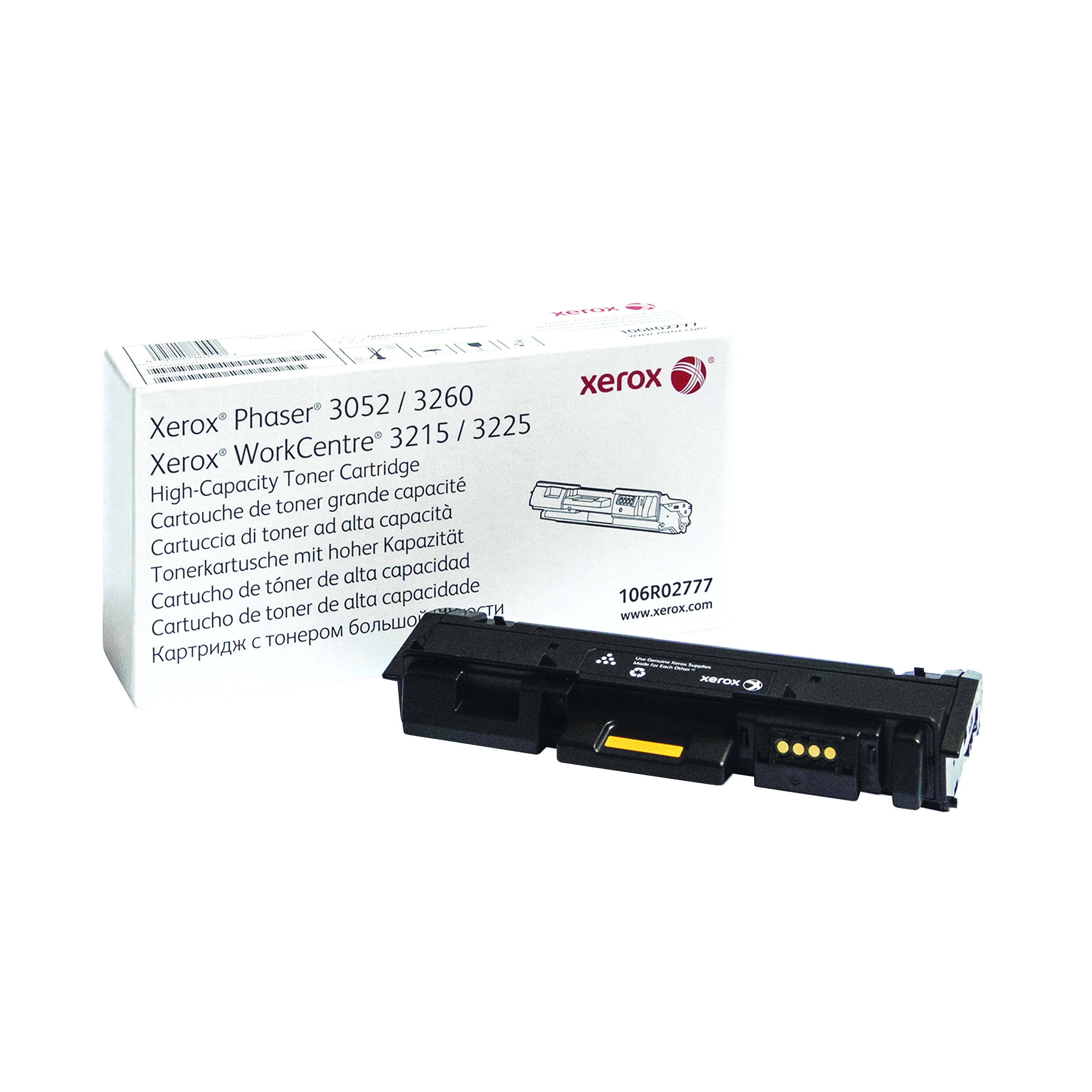 Xerox+Phaser+3260%2FWorkCentre+3225+Toner+Cartridge+High+Yield+Black+106R02777