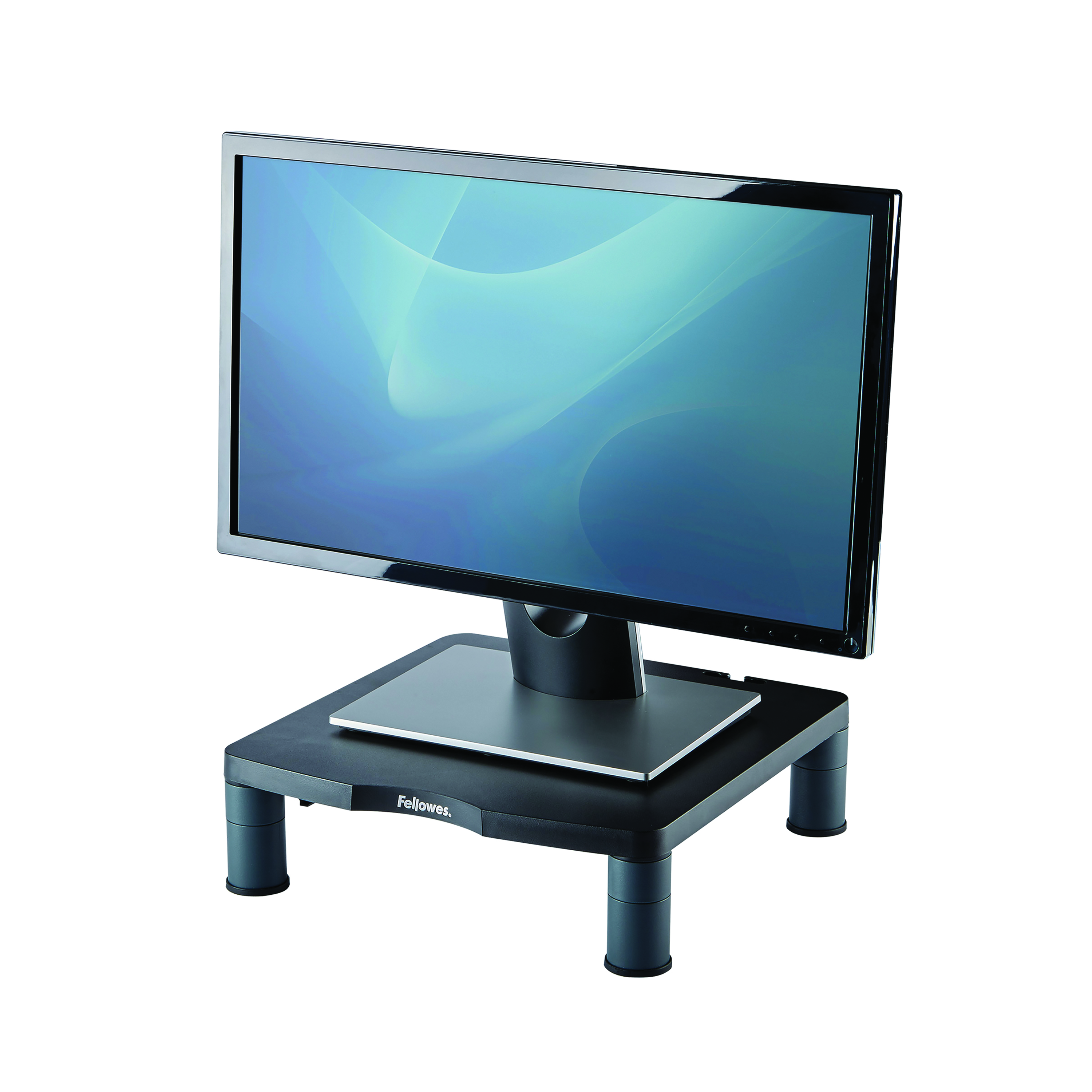 Fellowes+Standard+Monitor+Stand+Graphite+9169301