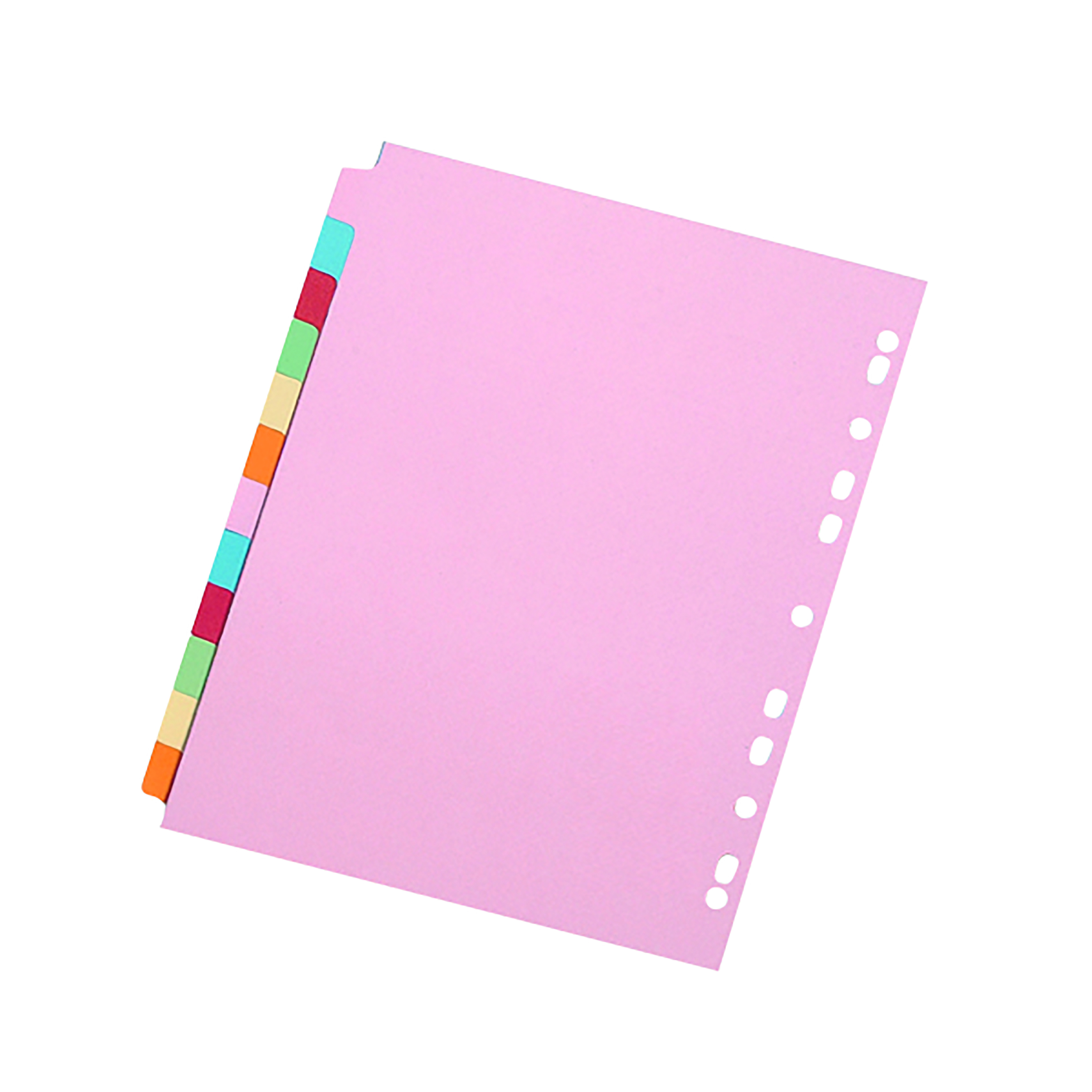 Q-Connect+12-Part+Subject+Divider+Multi-Punched+A4+%28Pack+of+20%29+KF01515Q