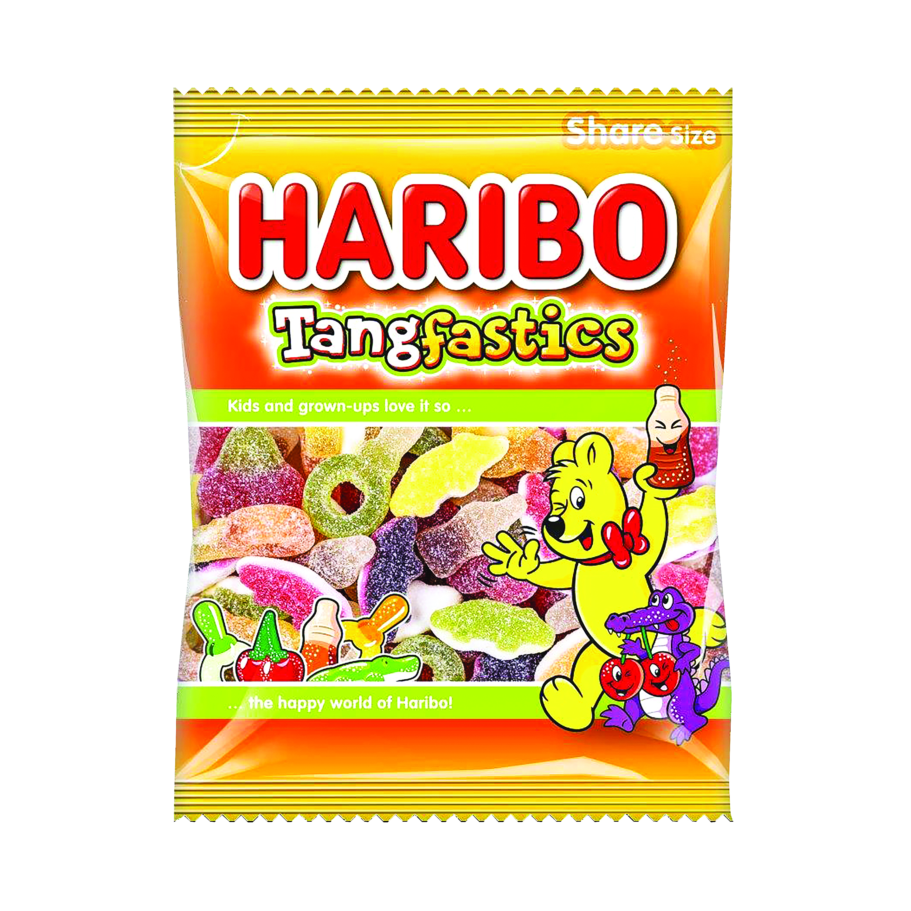 Haribo+Tangfastics+Sweets+Bag+160g+%28Pack+of+12%29+145800