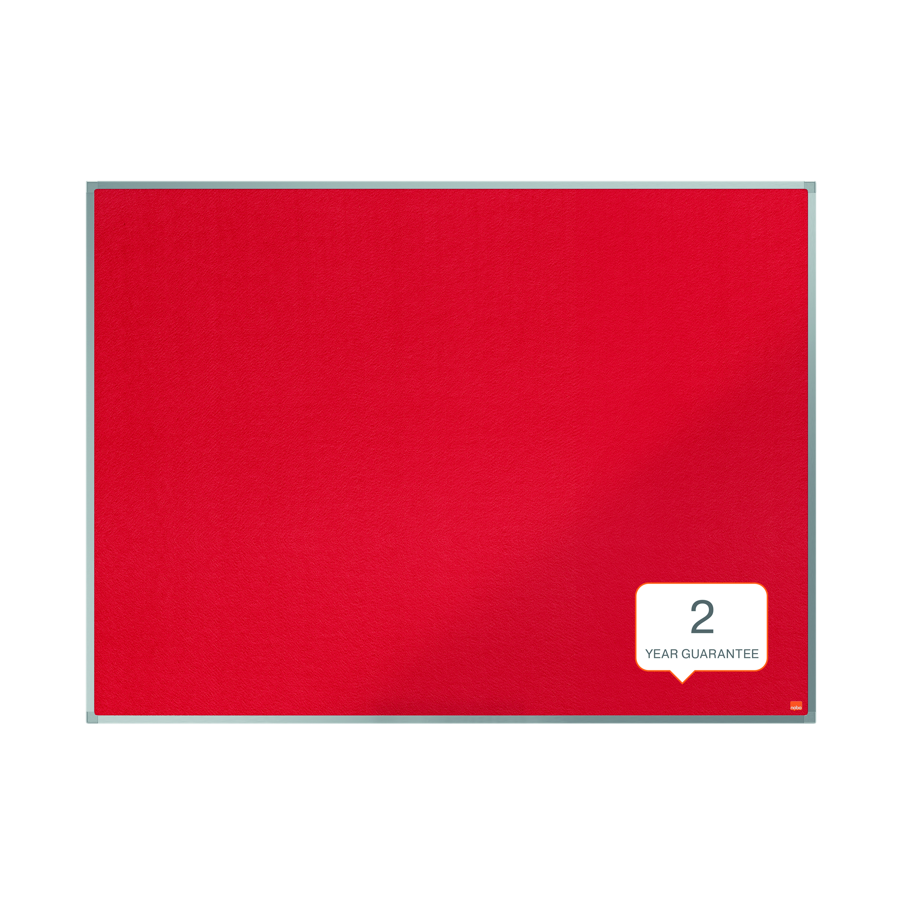 Nobo+Essence+Felt+Notice+Board+1200+x+900mm+Red+1904067