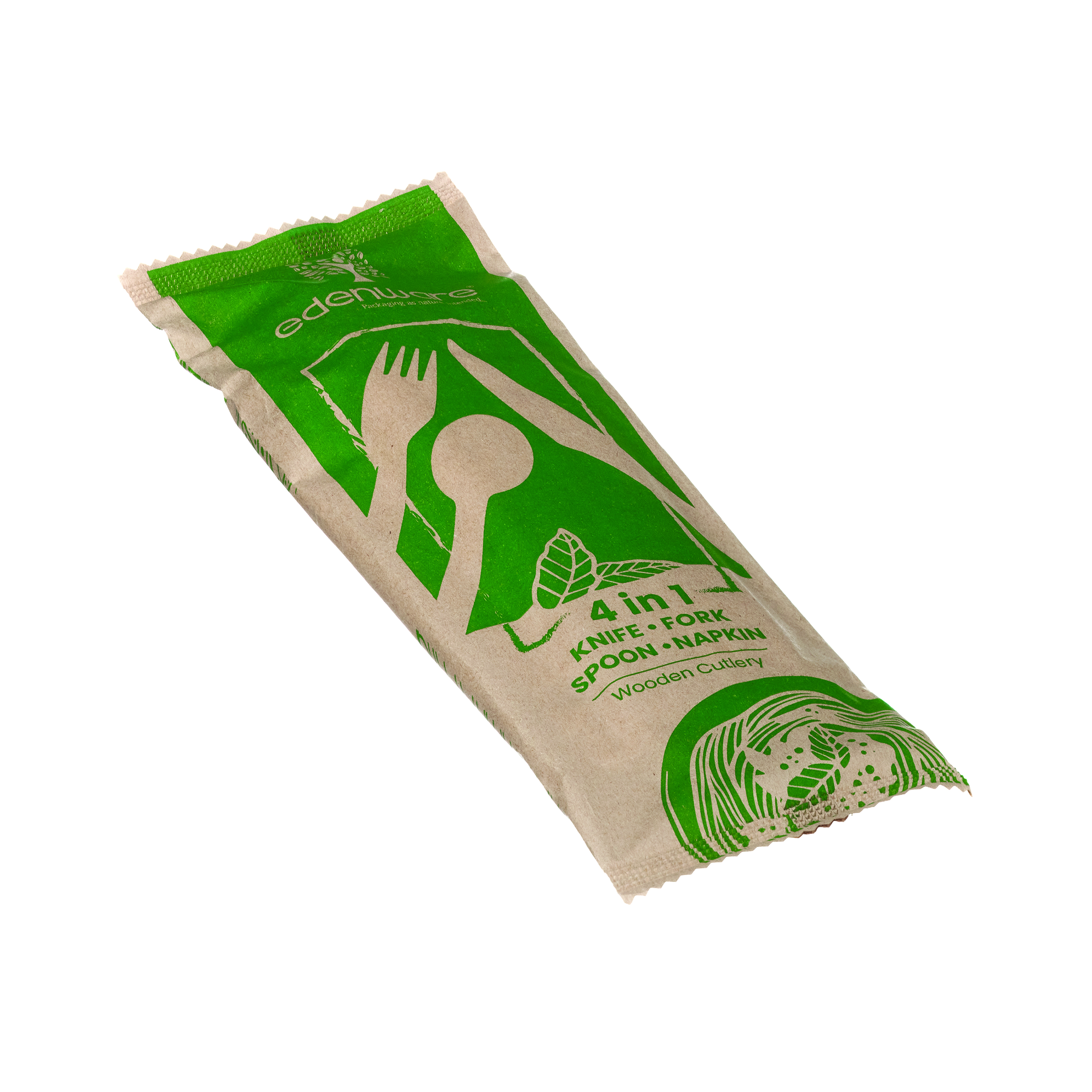 Go-Pak+4-in-1+Wooden+Cutlery+Meal+Set+%28Pack+of+500%29+G02012
