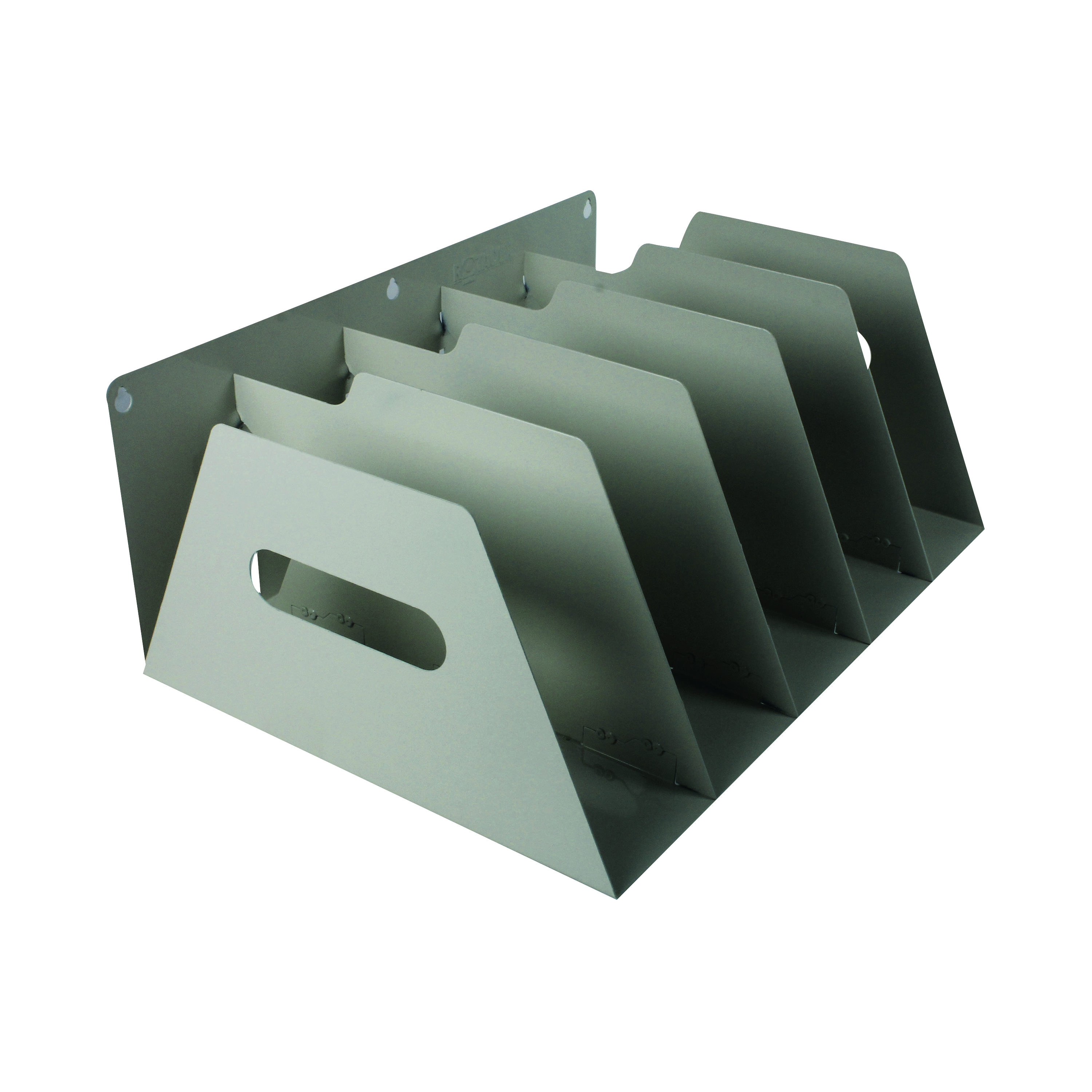 Rotadex+5-Section+Lever+Arch+Filing+Rack+Smoke+White+LAR5