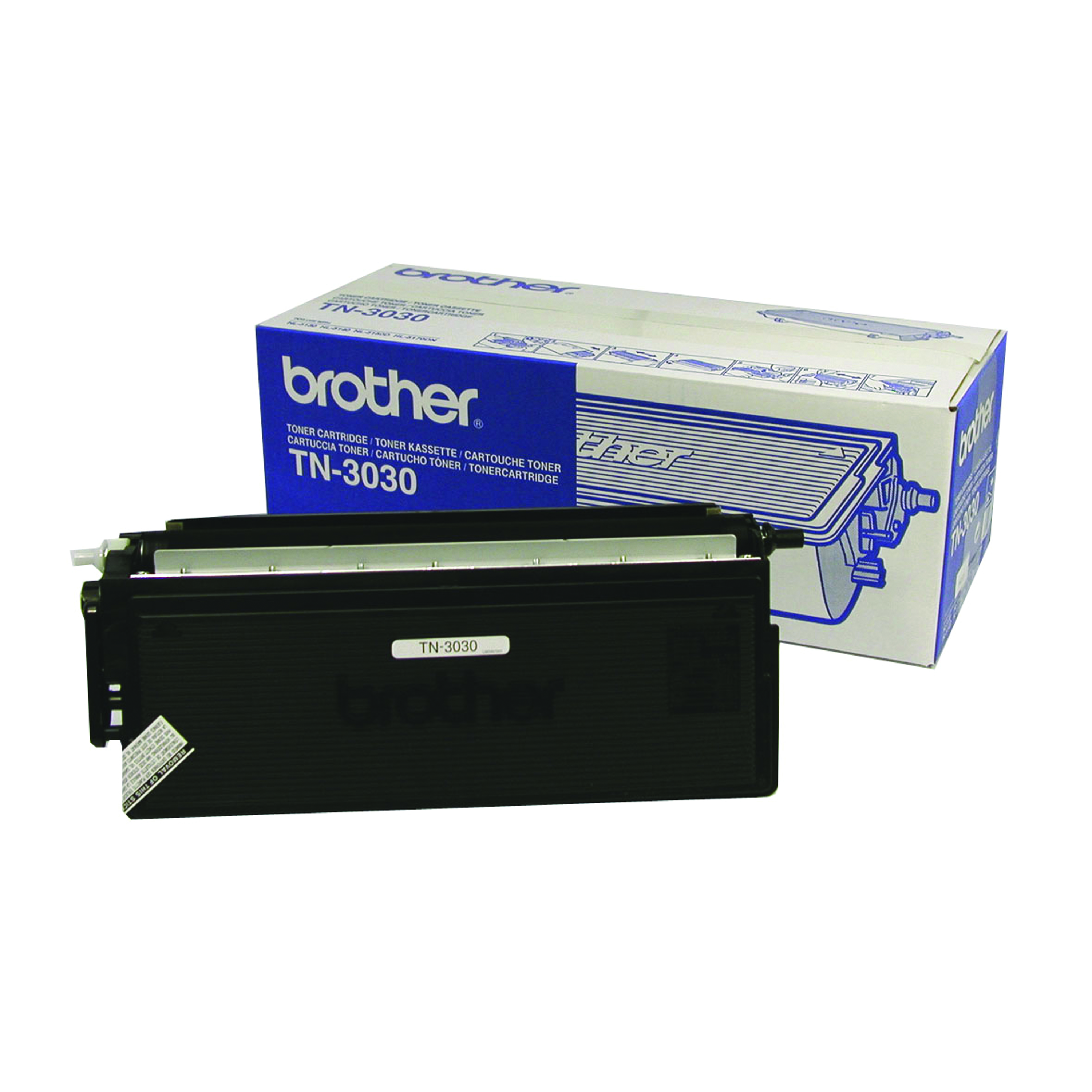 Brother+TN-3030+Toner+Cartridge+Black+TN3030