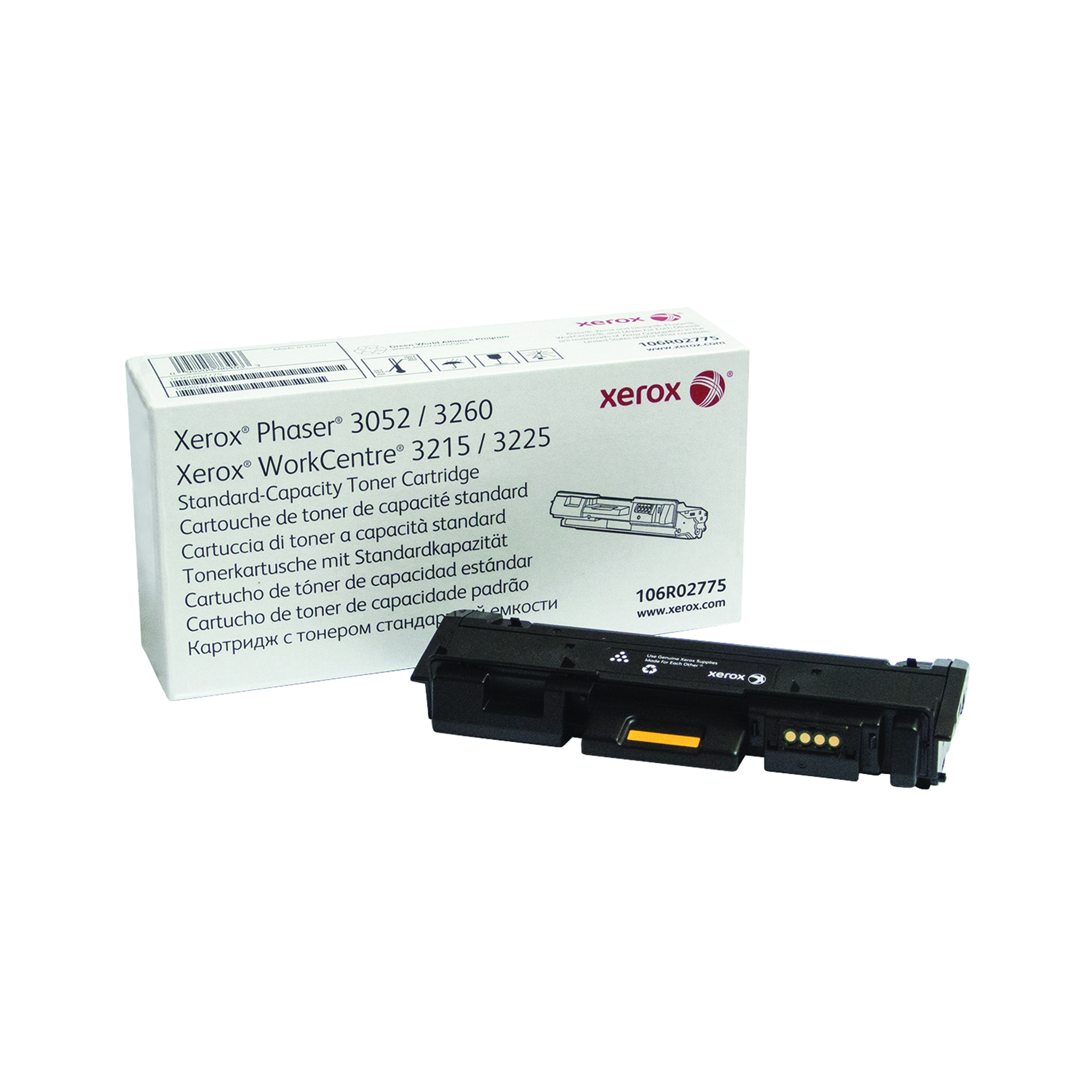 Xerox+Phaser+3260%2FWorkCentre+3225+Toner+Cartridge+Black+106R02775