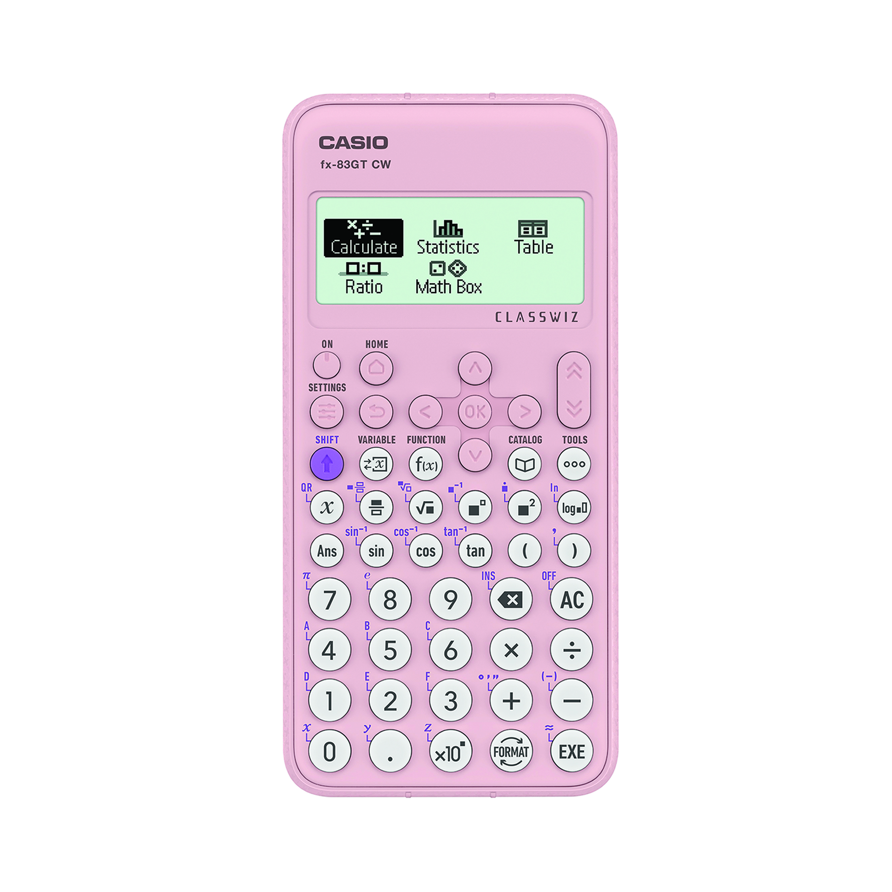 Casio+ClassWiz+Scientific+Calculator+Pink+FX-83GTCW-PK-W-UT
