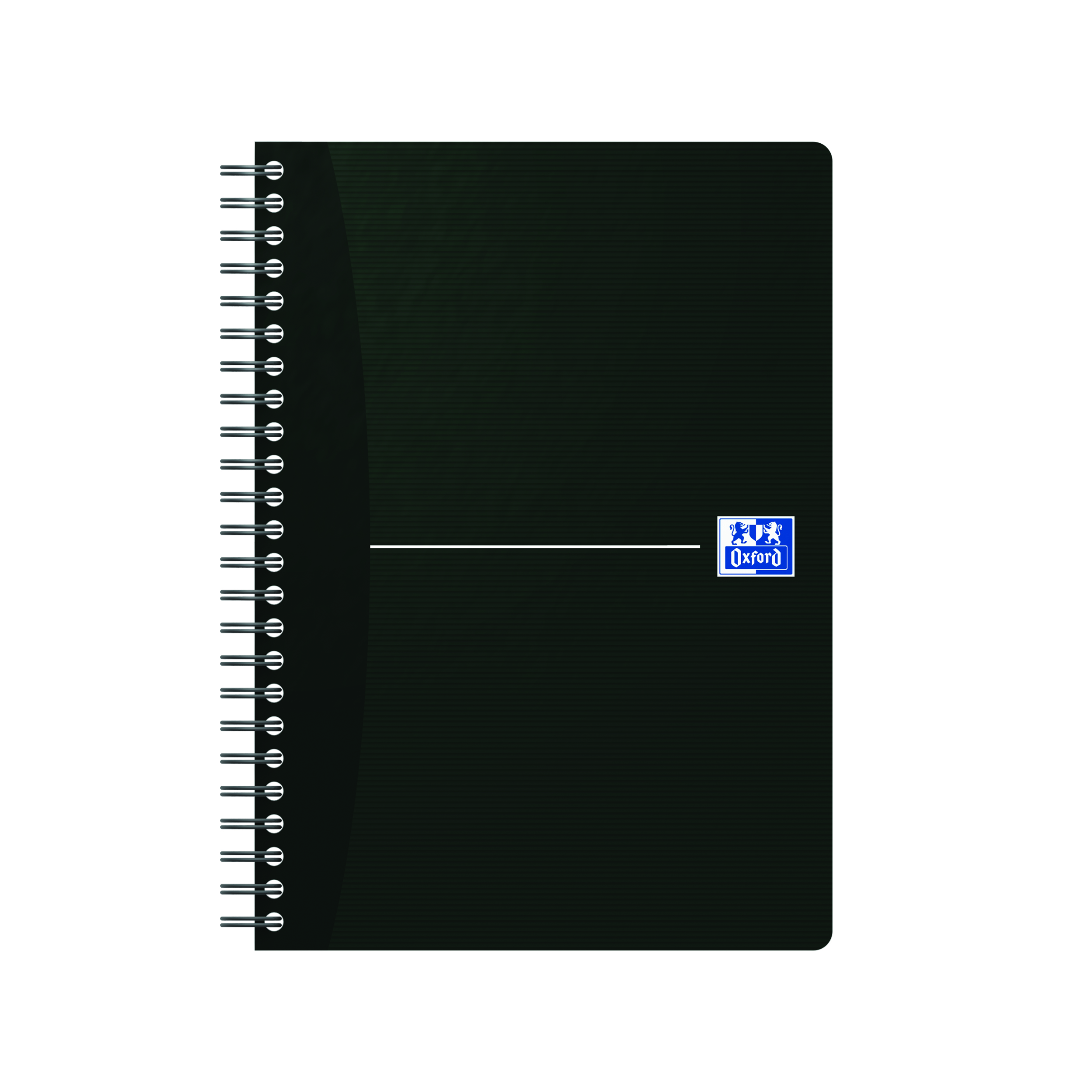 Oxford+Card+Cover+Wirebound+Notebook+A5+Black+%285+Pack%29+100103627