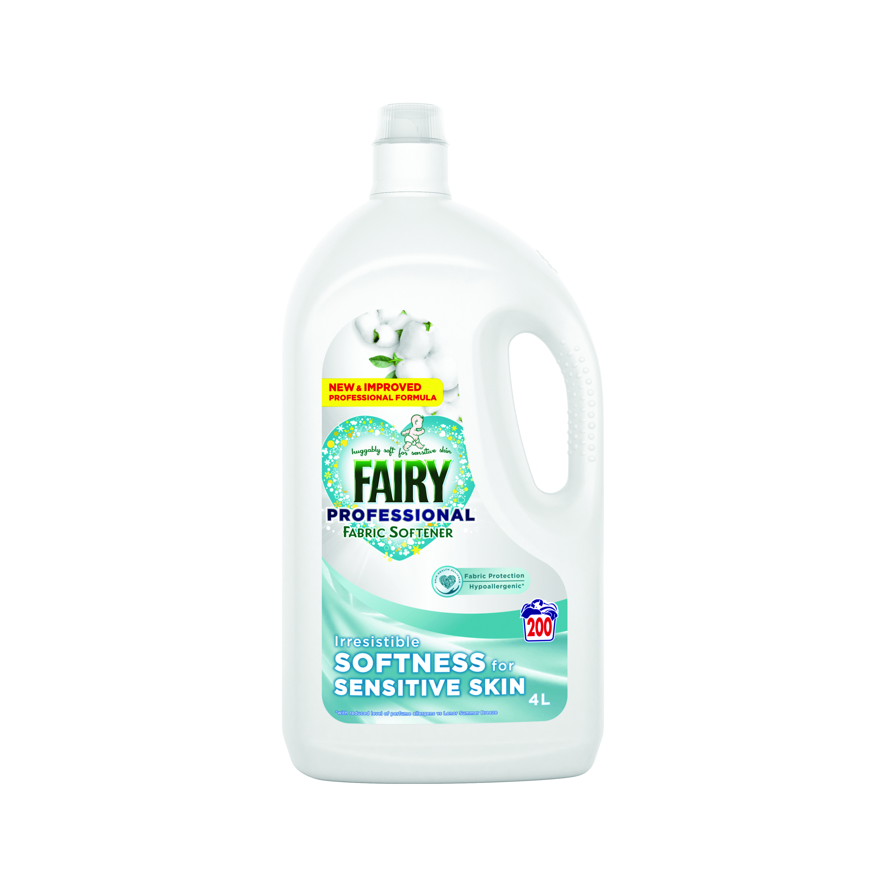 Fairy+Professional+Sensitive+Fabric+Softener+Liquid+4L+200+Wash+%28Pack+of+2%29+C010421