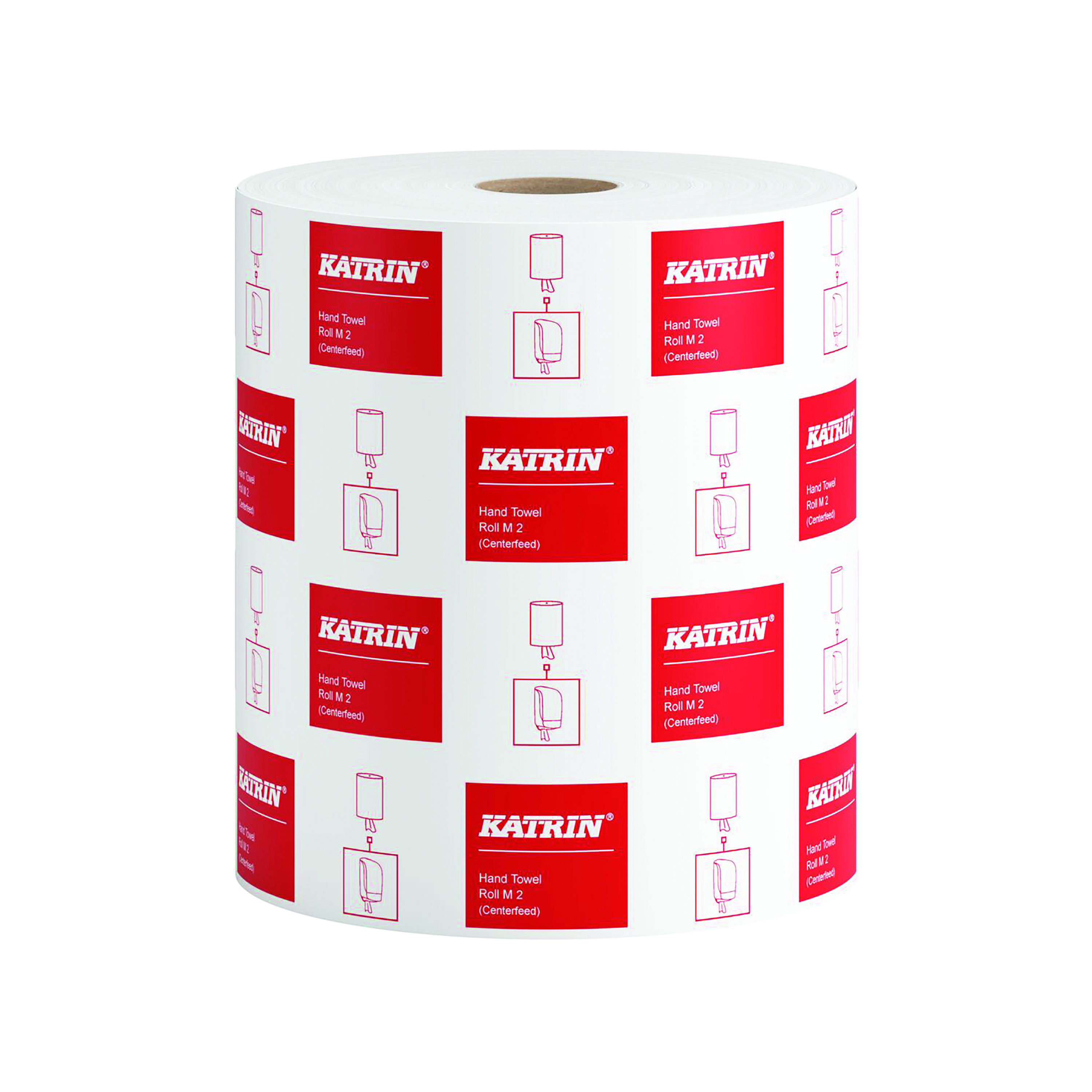Katrin+Classic+Hand+Towel+Roll+2-Ply+White+%28Pack+of+6%29+481911