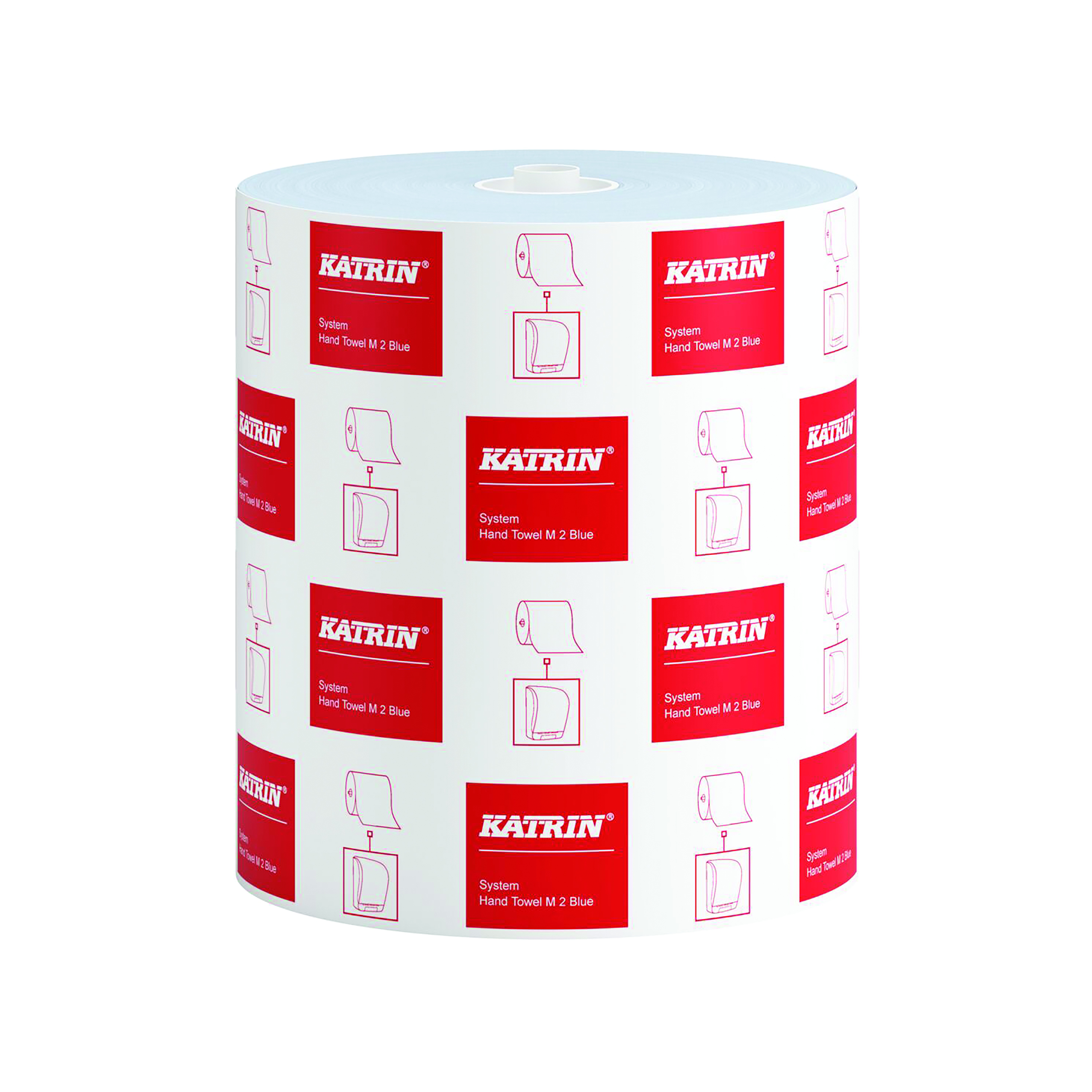 Katrin+Classic+System+Hand+Towel+M2+2-Ply+Blue+%28Pack+of+6%29+460263