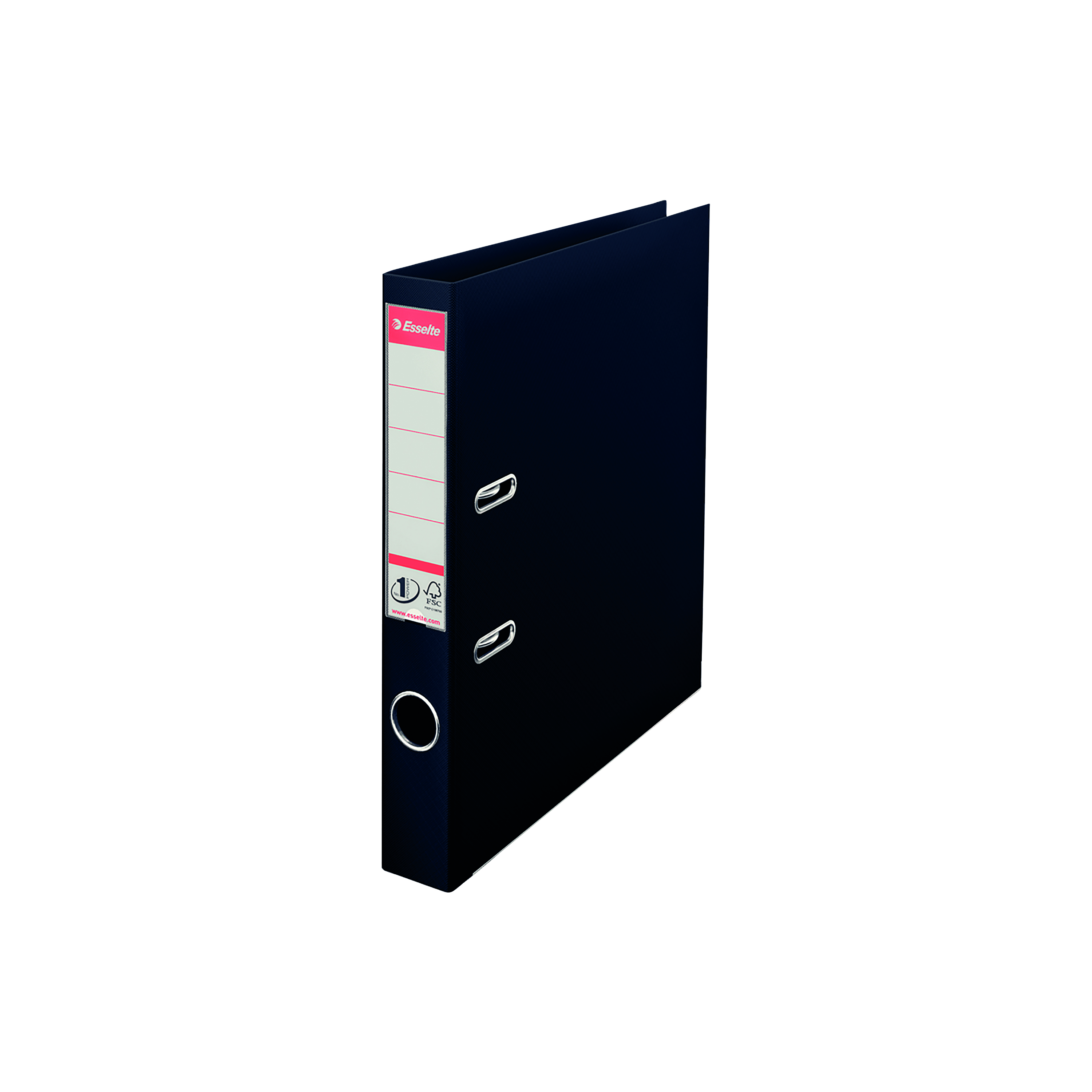 Esselte+50mm+Lever+Arch+File+Polypropylene+A4+Black+%28Pack+of+10%29+811470