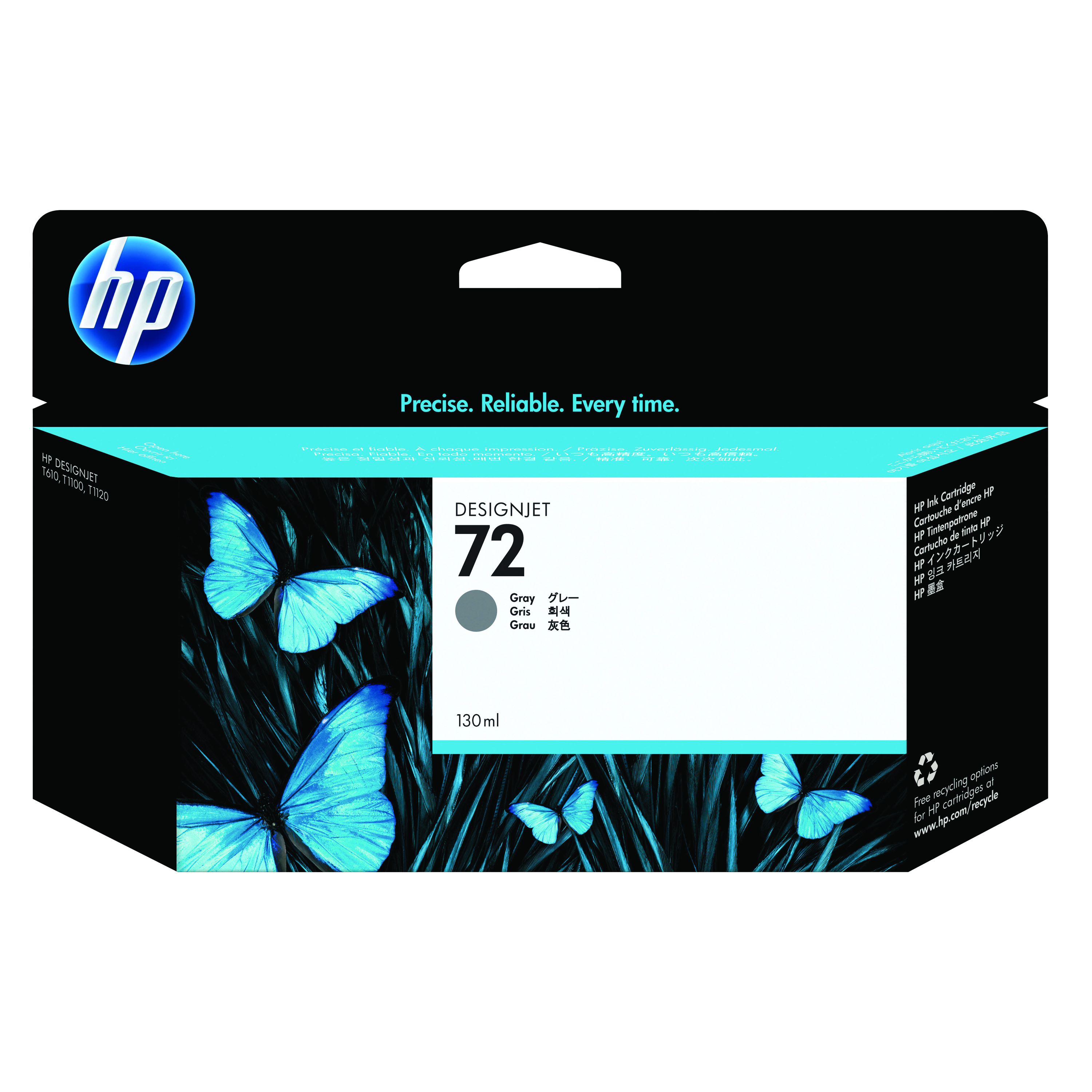 HP+72+DesignJet+Ink+Cartridge+130-ml+Grey+C9374A