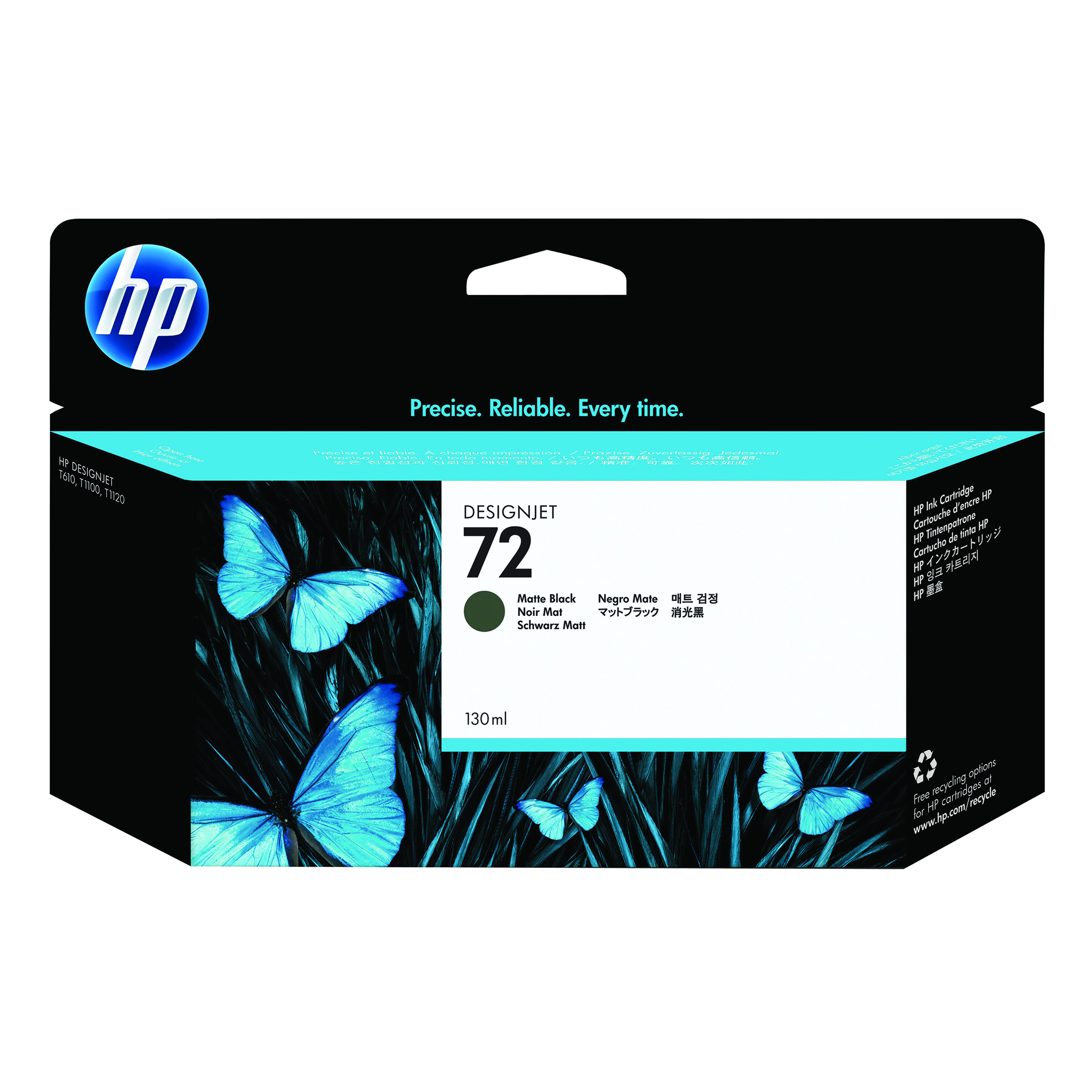 HP+72+DesignJet+Ink+Cartridge+130-ml+Matte+Black+C9403A