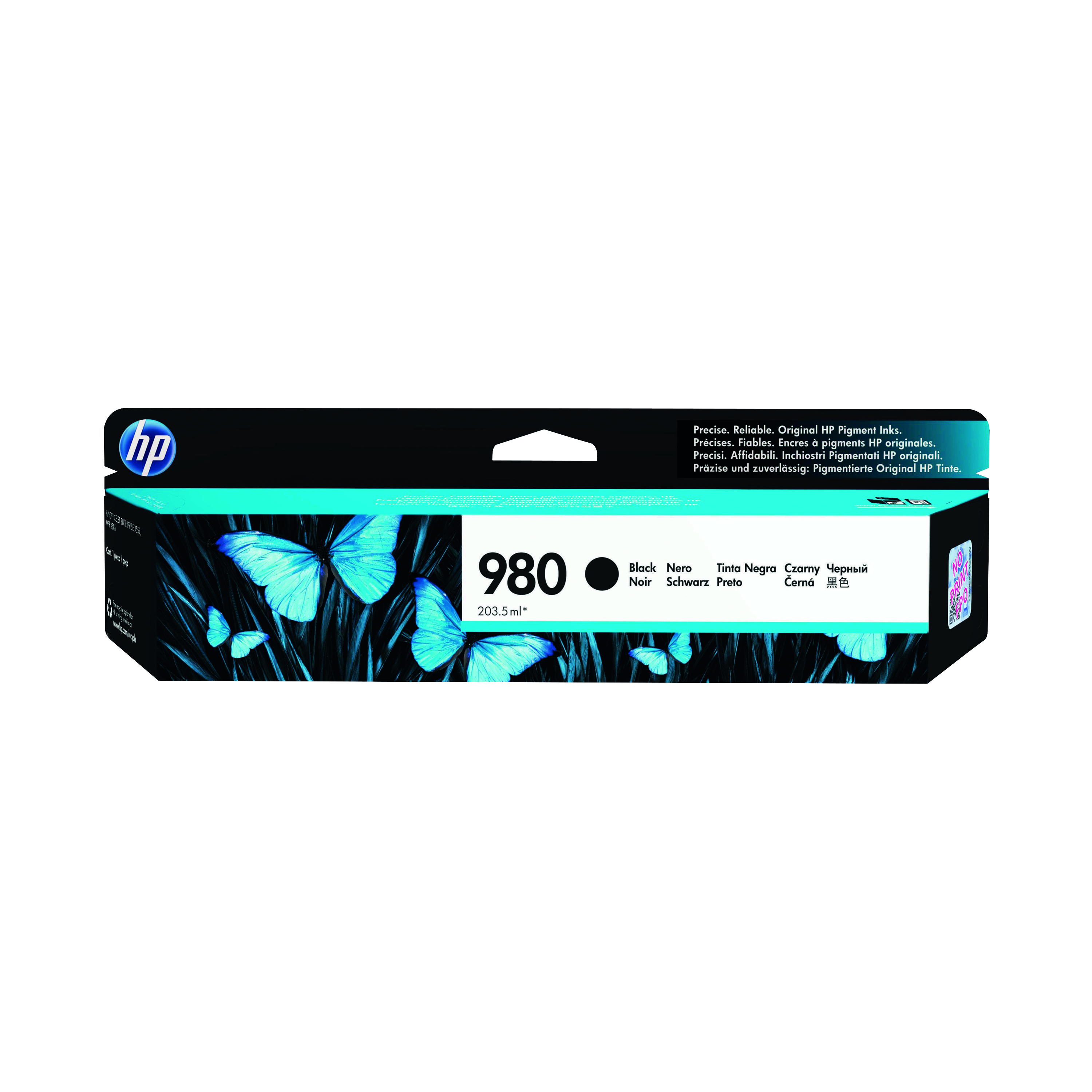 HP 980 Black Inkjet Cartridge D8J10A