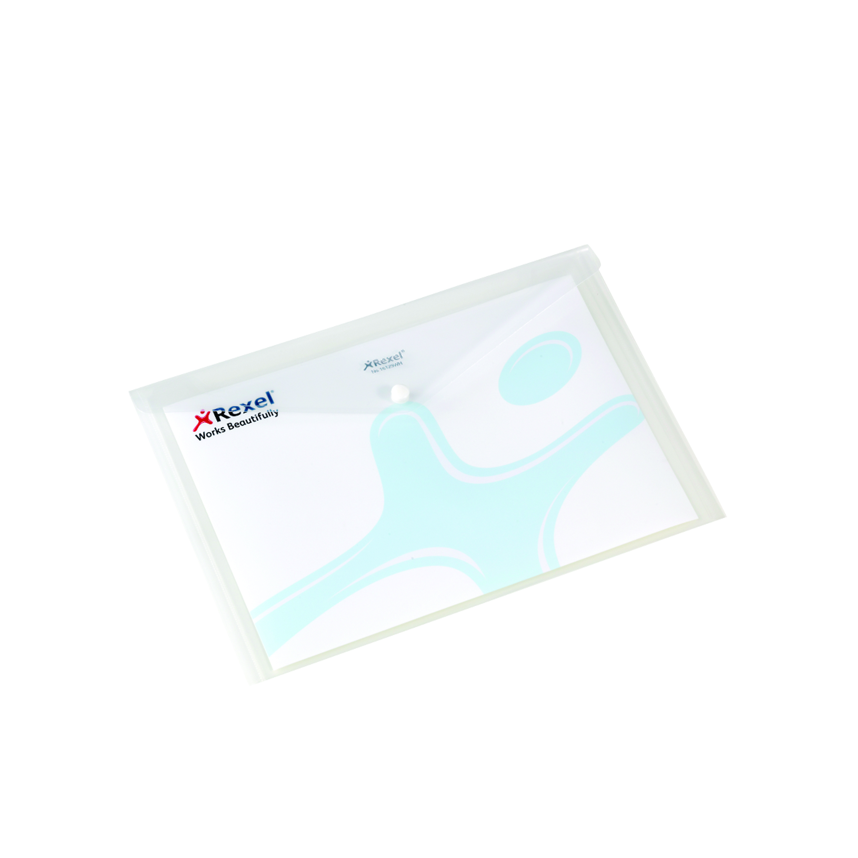 Rexel+Popper+Folder+A4+Clear+White+%28Pack+of+5%29+16129WH