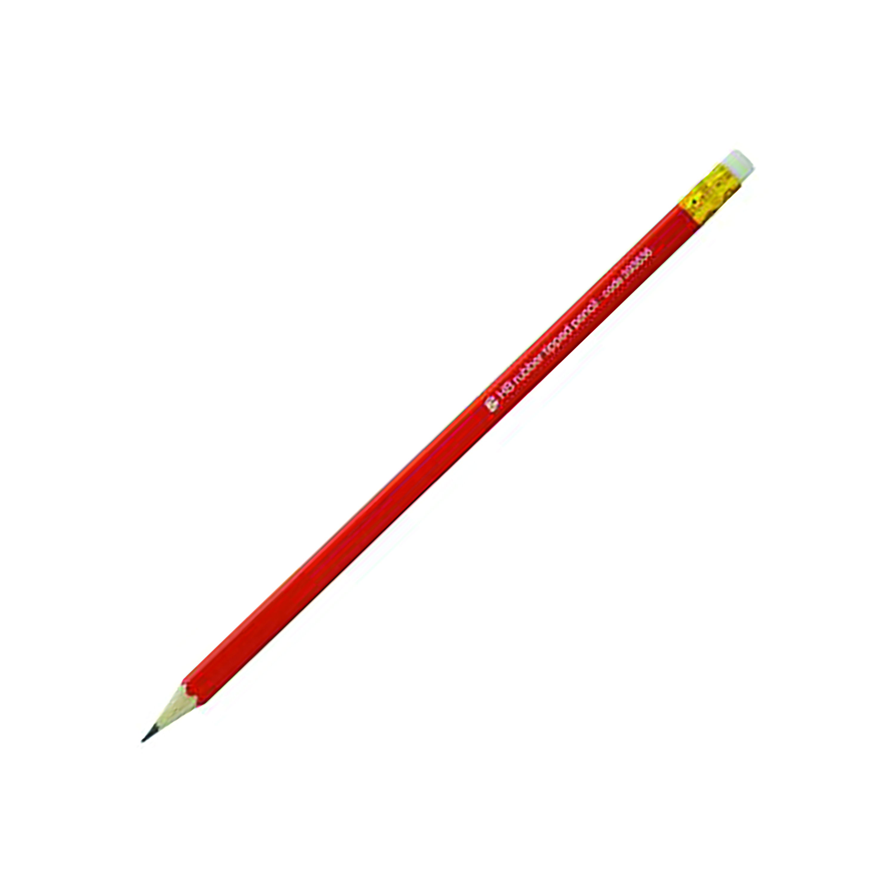 5+Star+Pencil+with+Eraser+HB+Red+Barrel+%28Pack+of+12%29