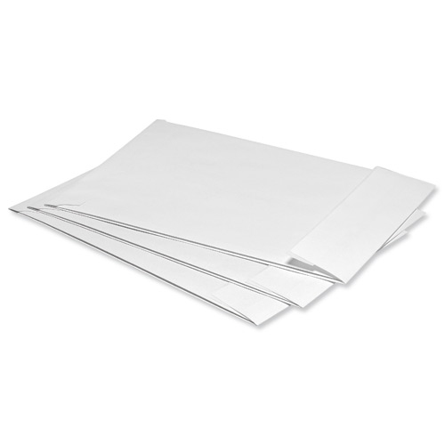 5+Star+Office+Envelopes+Peel+and+Seal+Window+Gusset+25mm+120gsm+C4+324x229x25mm+White+%28Pack+of+125%29