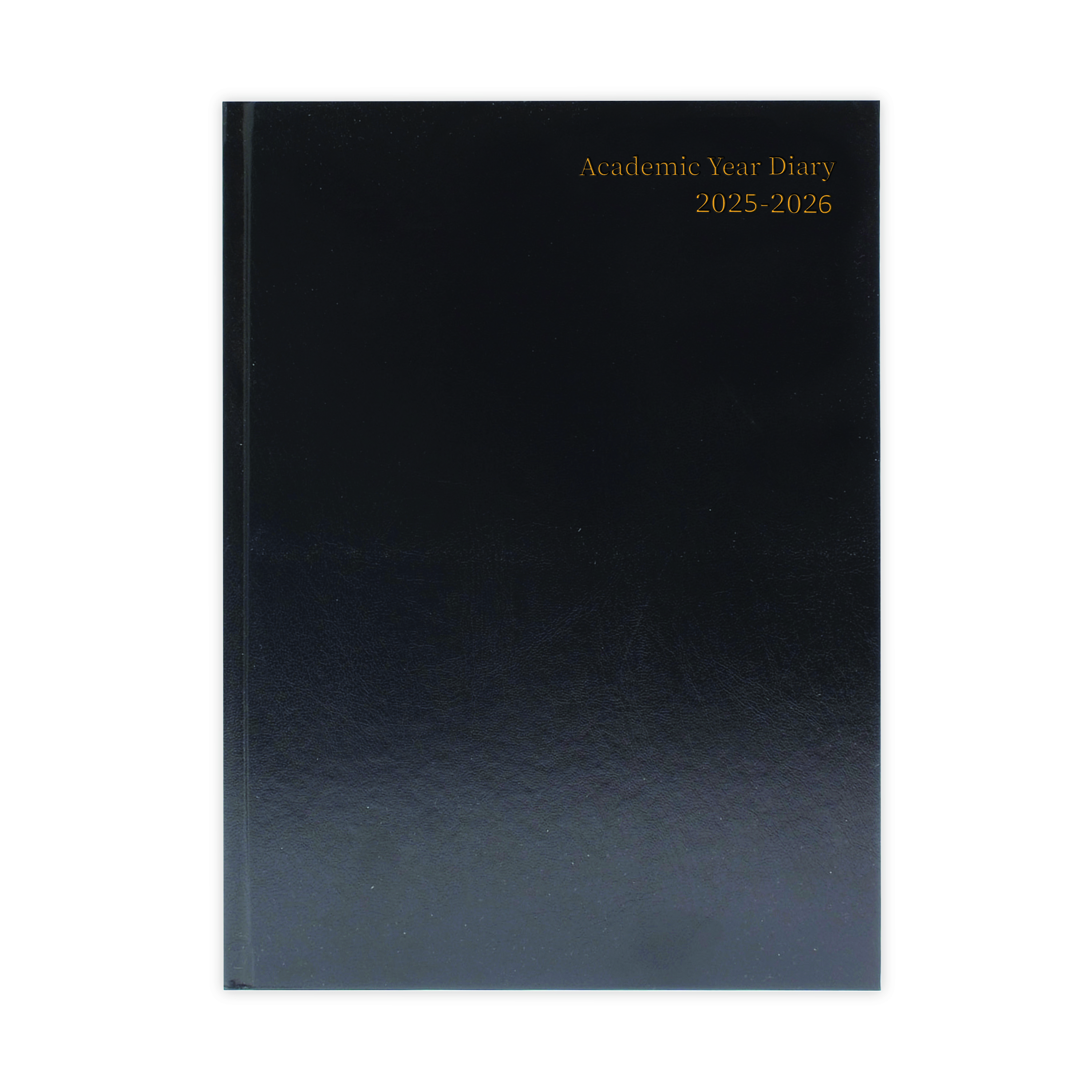 5+Star+Academic+Diary+Day+Per+Page+A4+Black+2025-2026+KF1A4ABK25