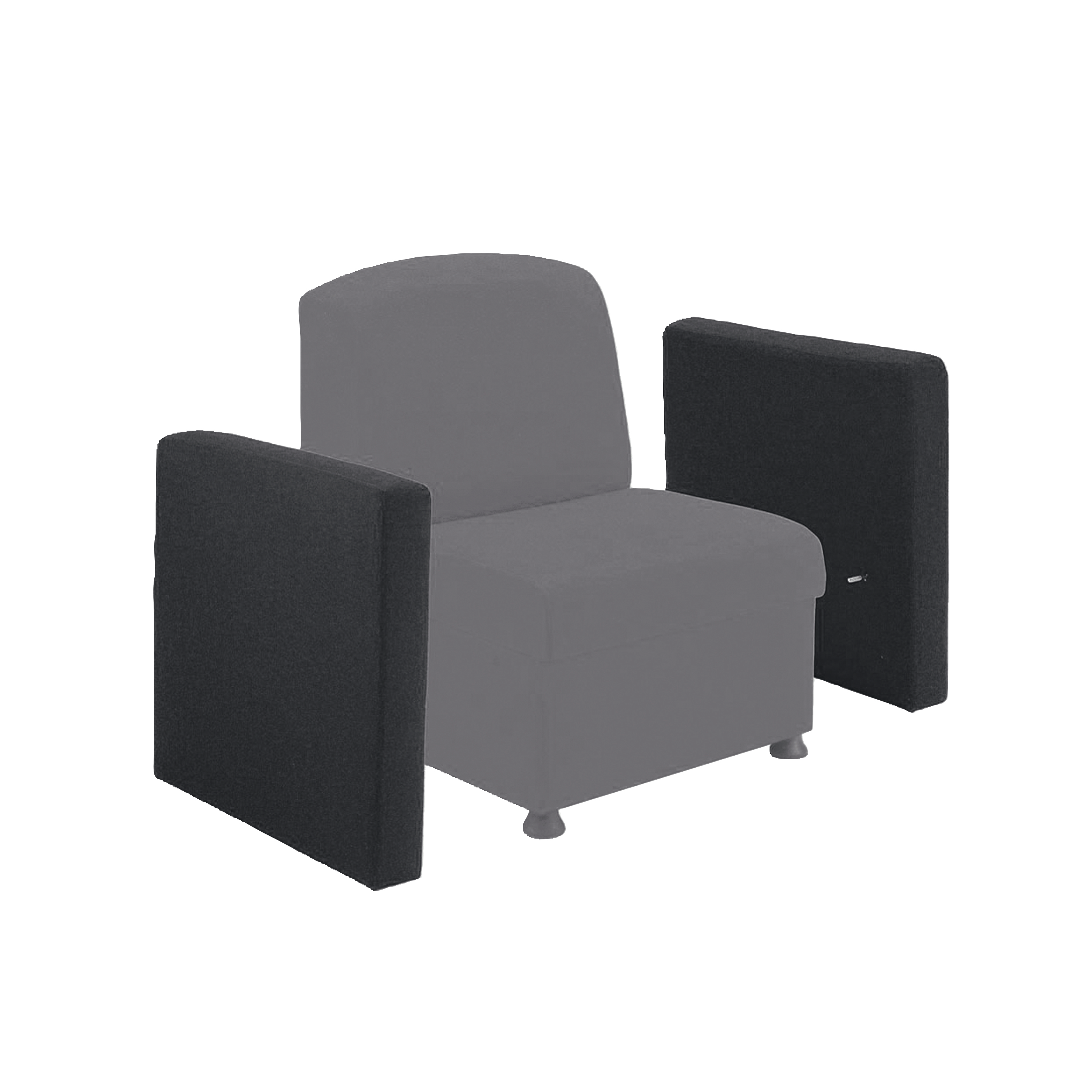 Arista+Modular+Unit+Universal+Arm+660x100x630mm+Charcoal+KF74204