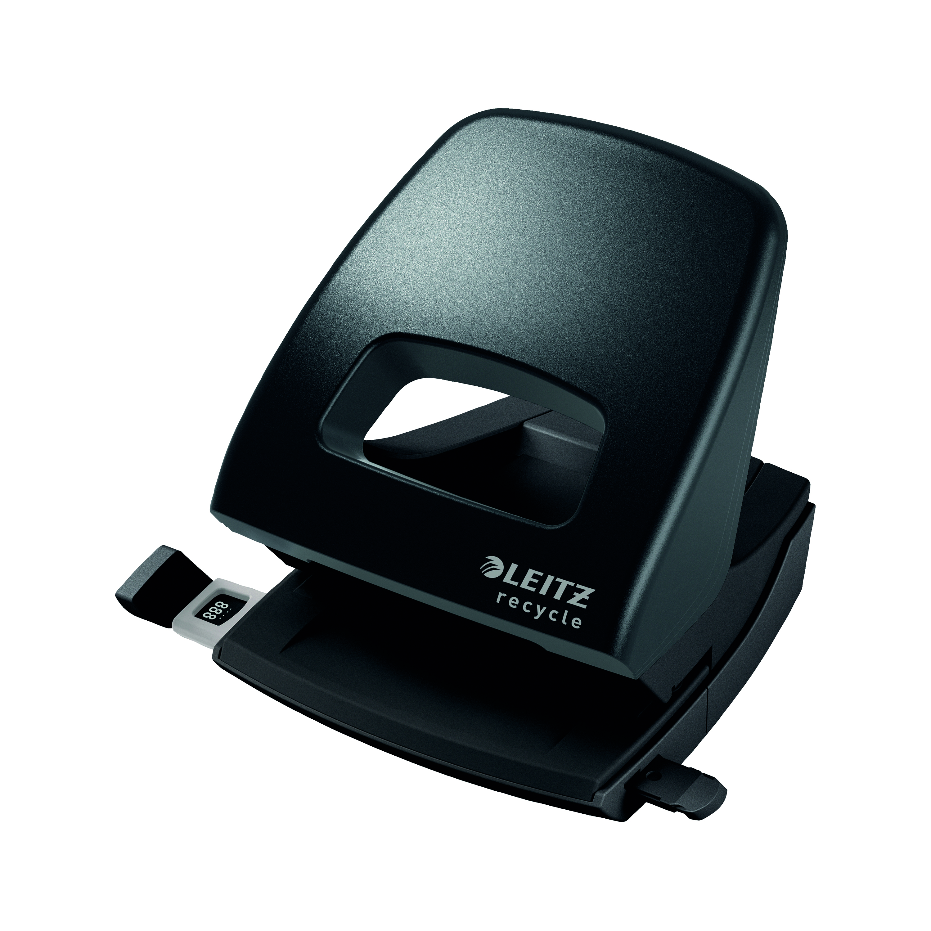 Leitz+Hole+Punch+NeXXt+Recycle+30+Sheet+Black+50030095