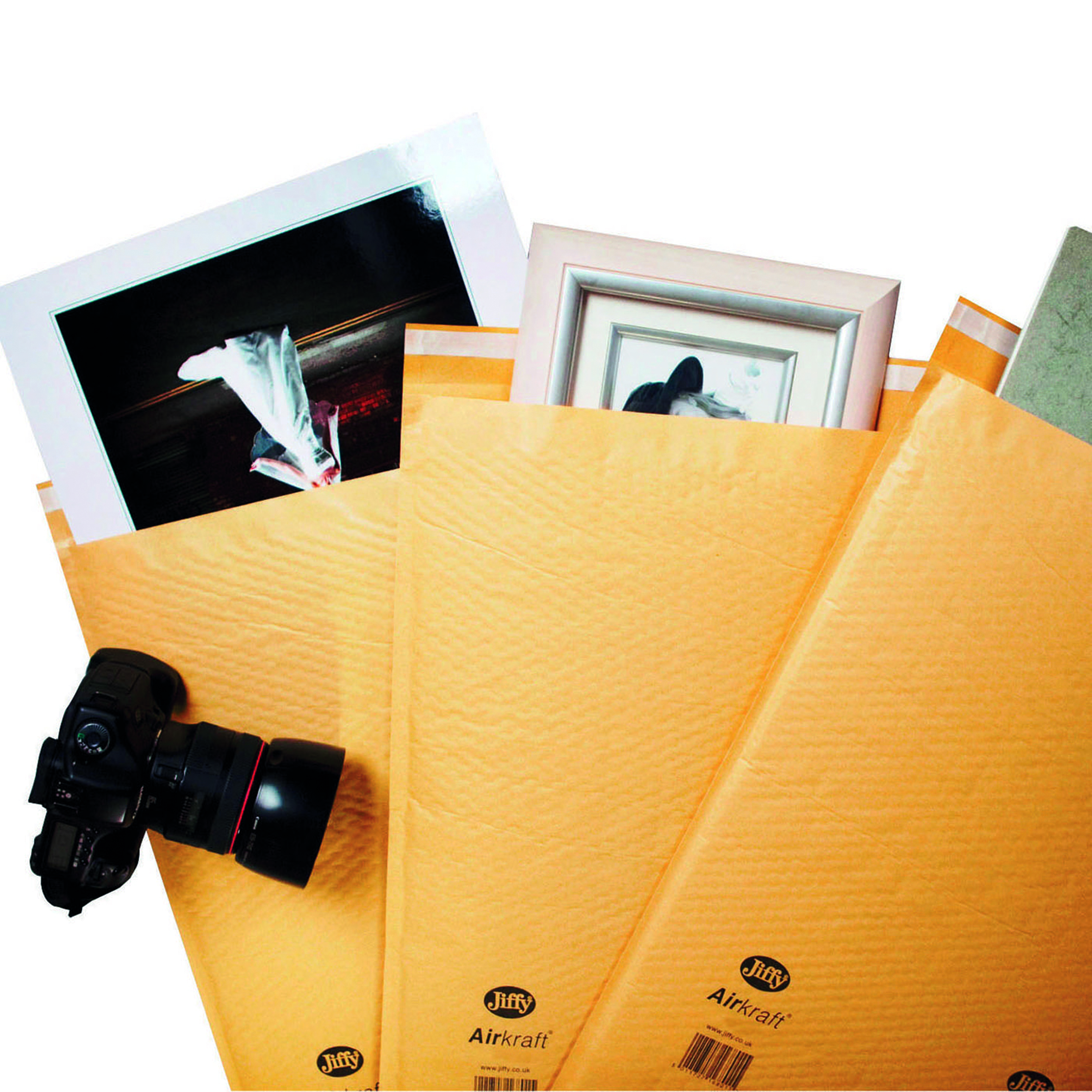 AirKraft+Size+0+Bubble+Lined+Mailer+Gold+%28Pack+of+100%29+MAKC99003