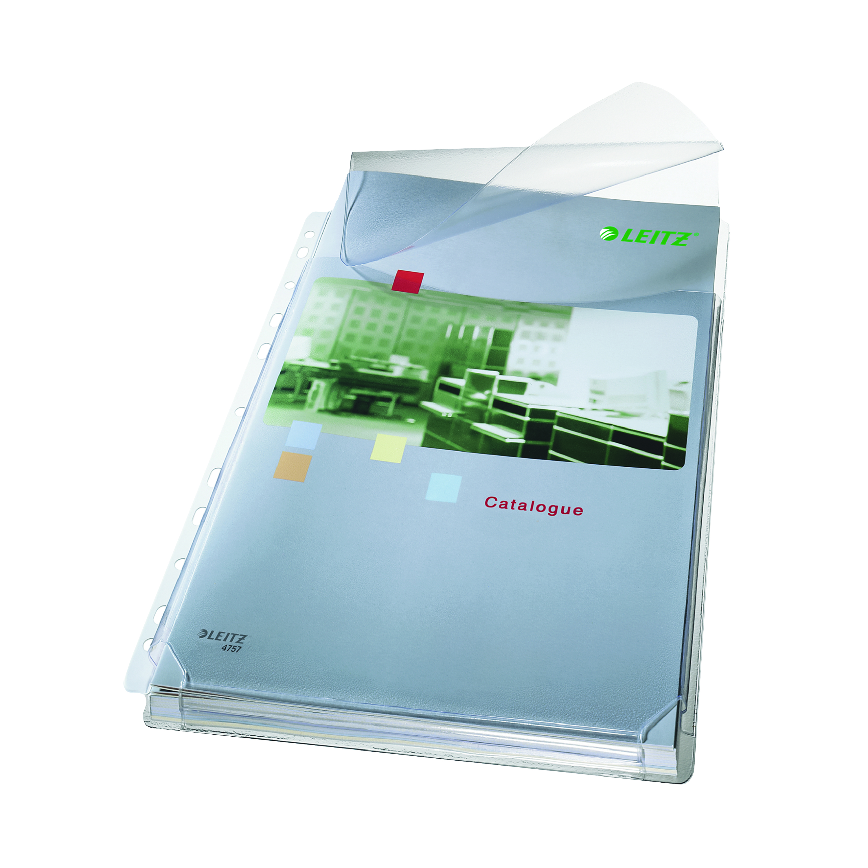 Leitz+Expanding+Pocket+with+Flap+A4+Clear+%28Pack+of+5%29+47573003