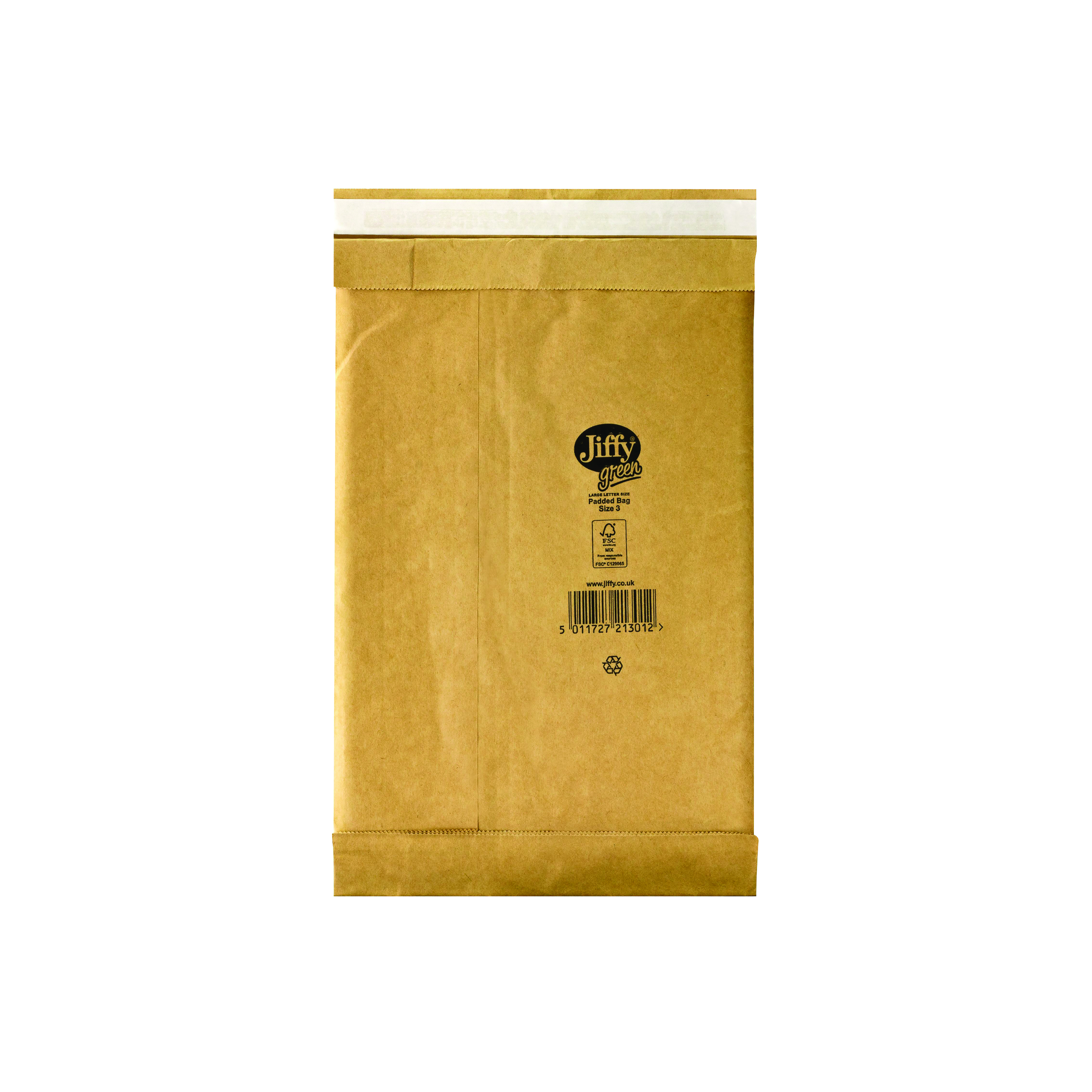 Jiffy+Padded+Bag+Size+3+195x343mm+Gold+PB-3+%28Pack+of+100%29+JPB-3