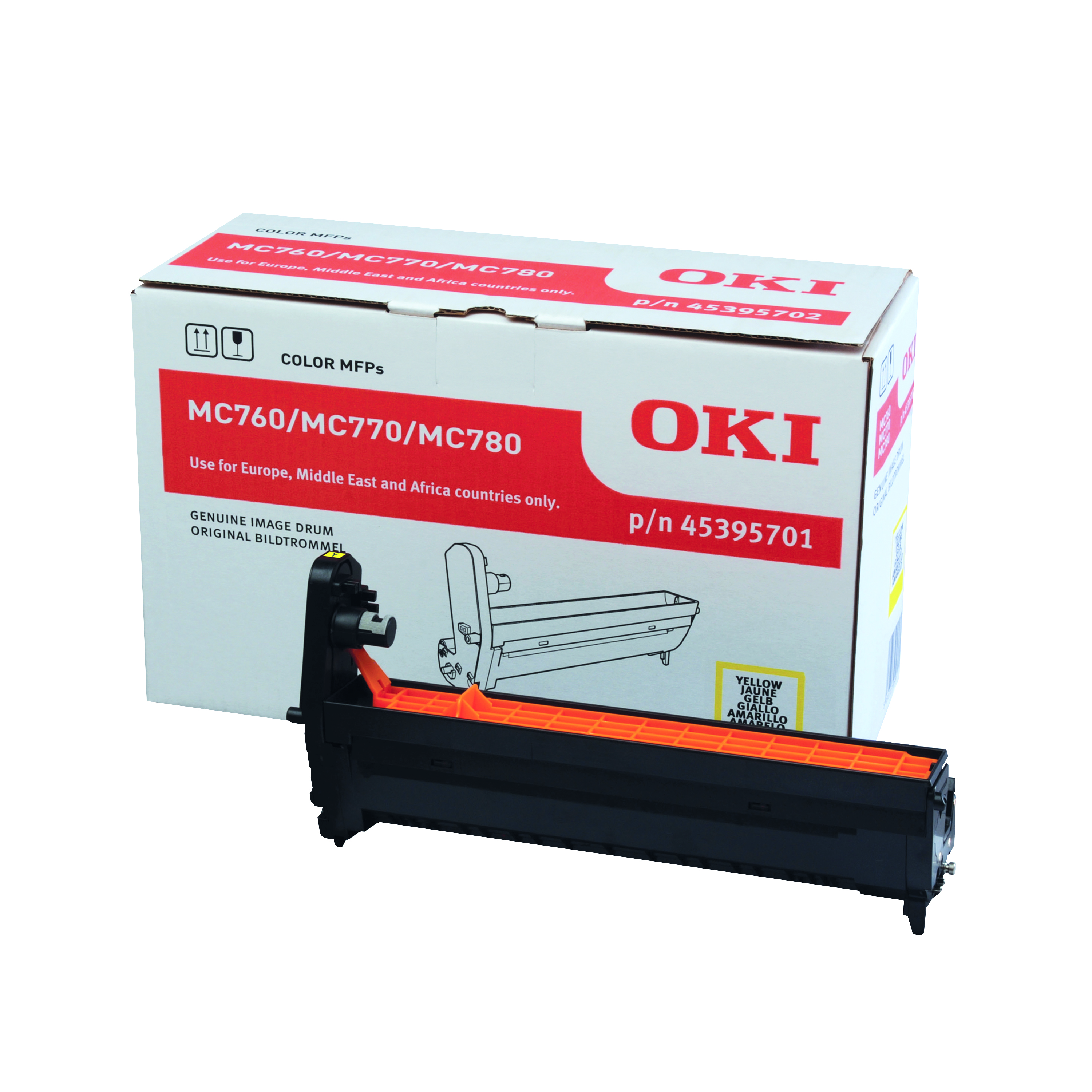 Oki+MC760+30K+Image+Drum+Yellow+45395701