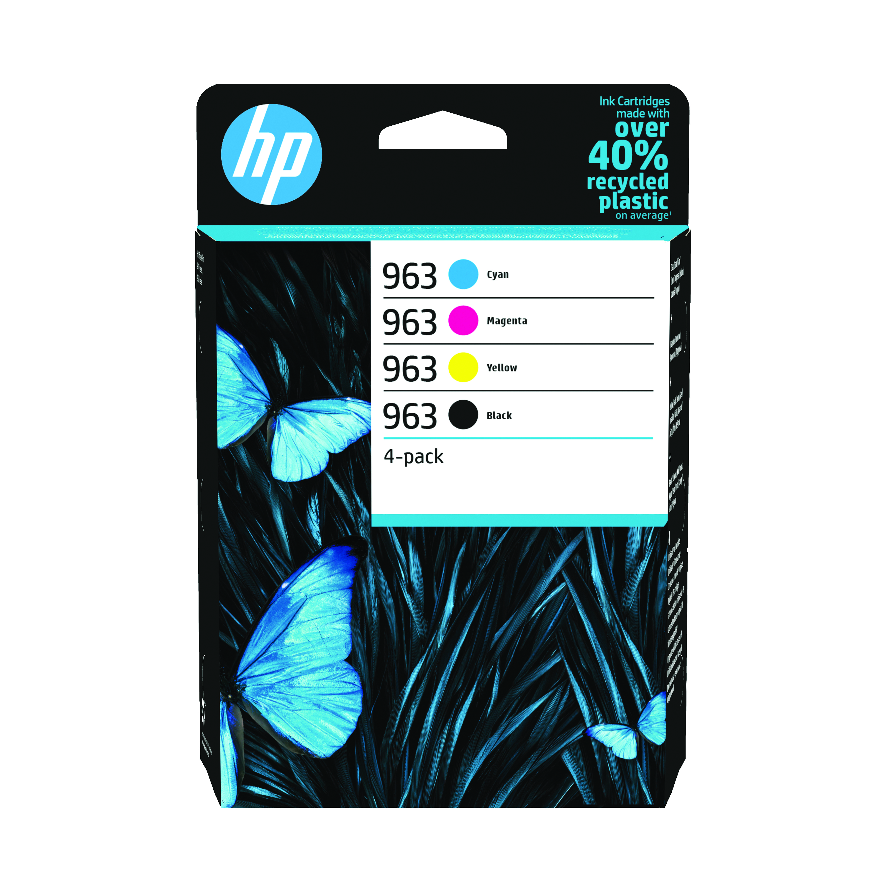 HP+963+Original+Ink+Cartridge+10.74%2F10.77%2F10.7%2F24.09-ml+CMYK+4-pack+6ZC70AE