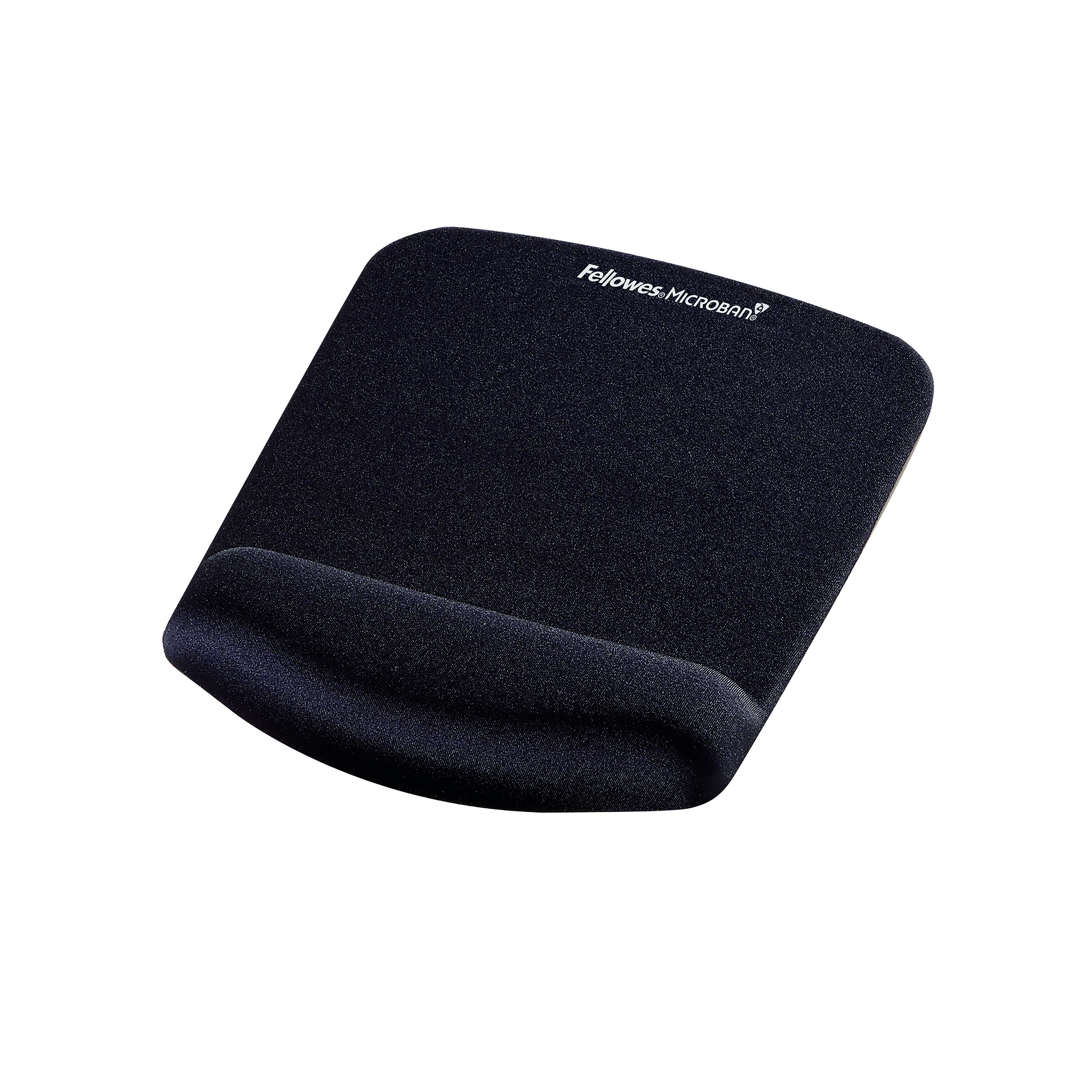 Fellowes+Plush+Touch+Mousepad+Wrist+Support+Black+9252003