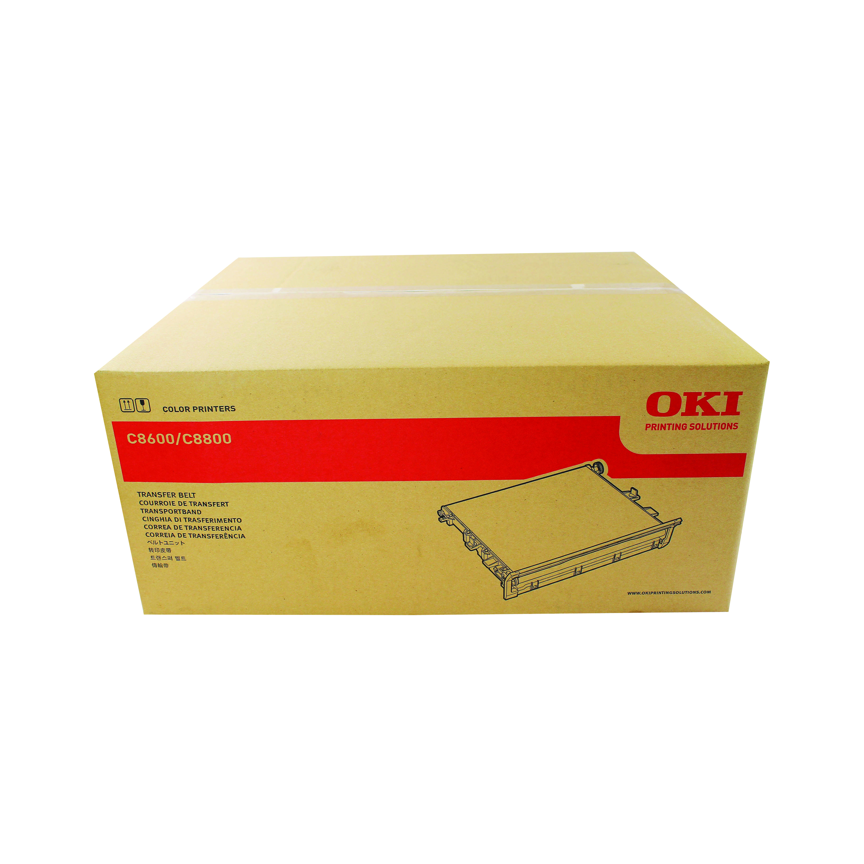 Oki+MC860+80K+Transfer+Belt+43449705