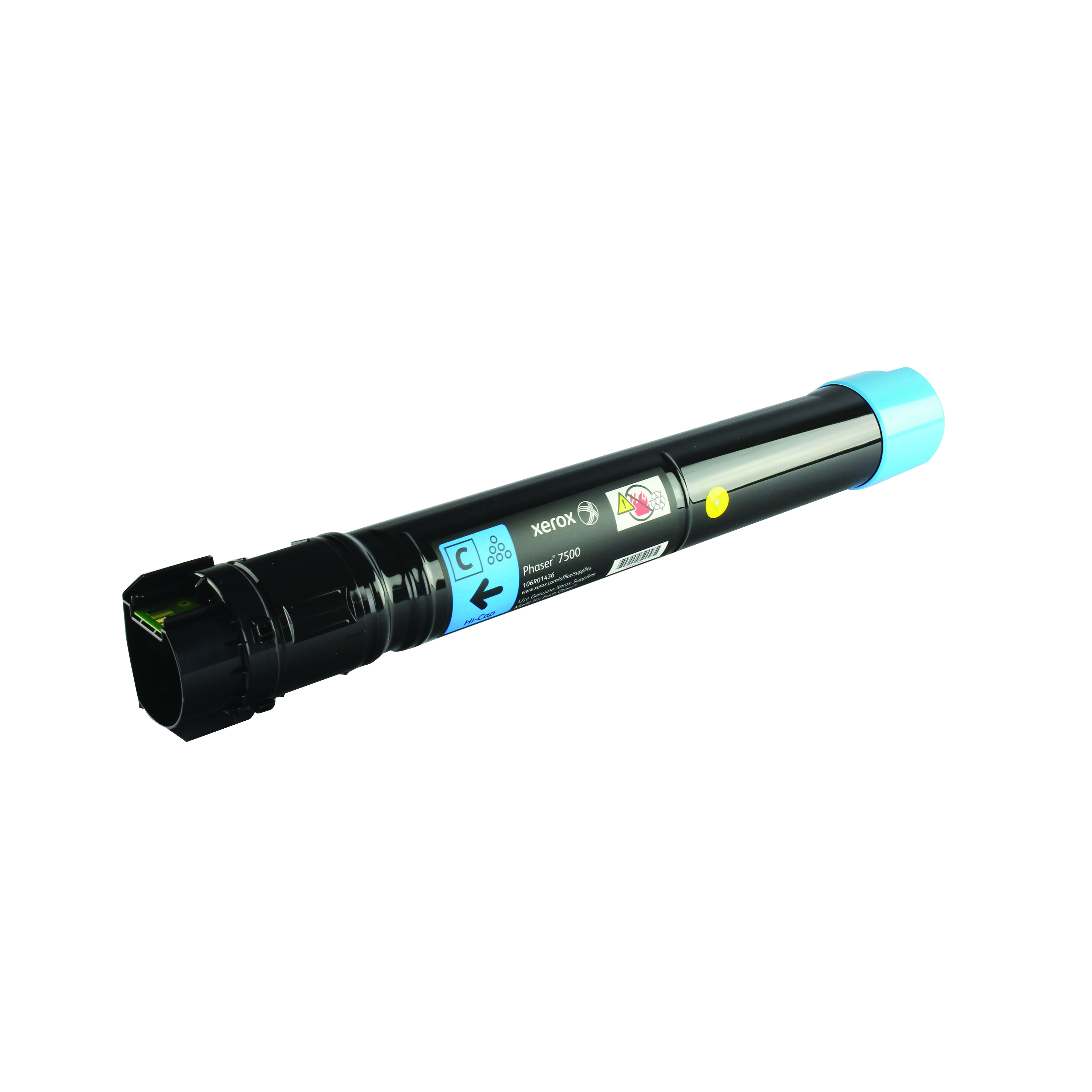 Xerox+Phaser+7500+Toner+Cartridge+High+Yield+Cyan+106R01436