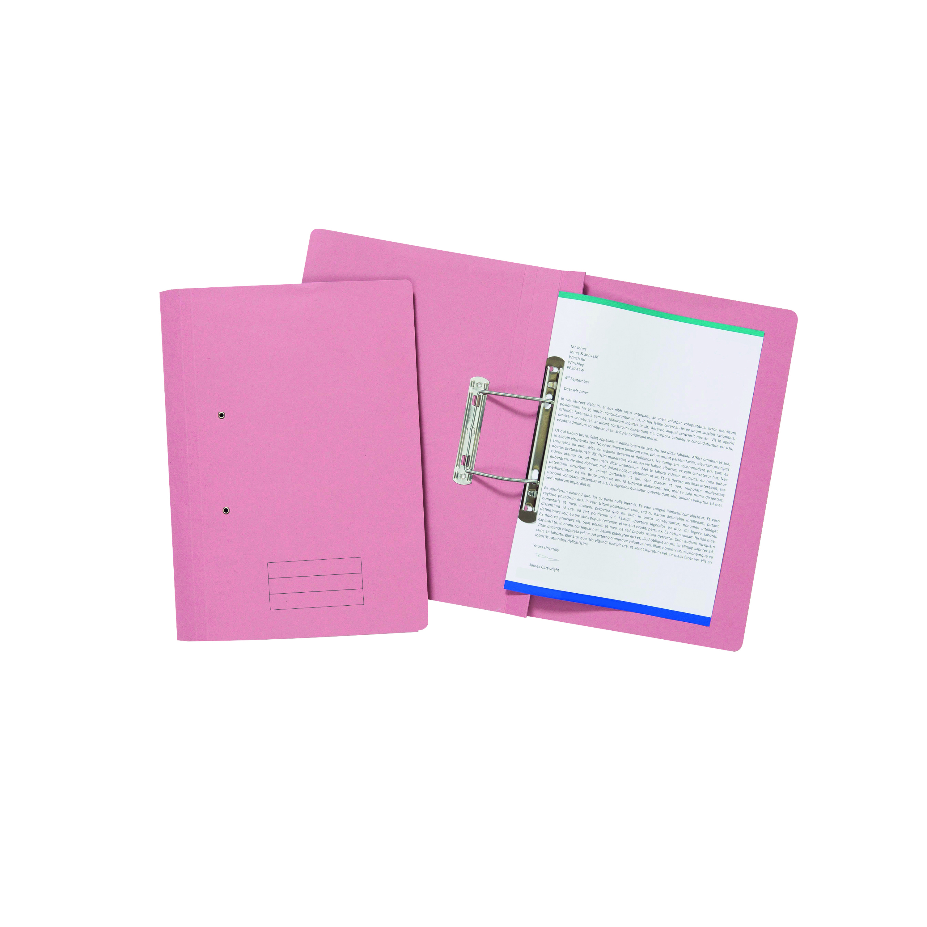 Spiral+Files+285gsm+Foolscap+Pink+%2850+Pack%29+TFM50-PNKZ