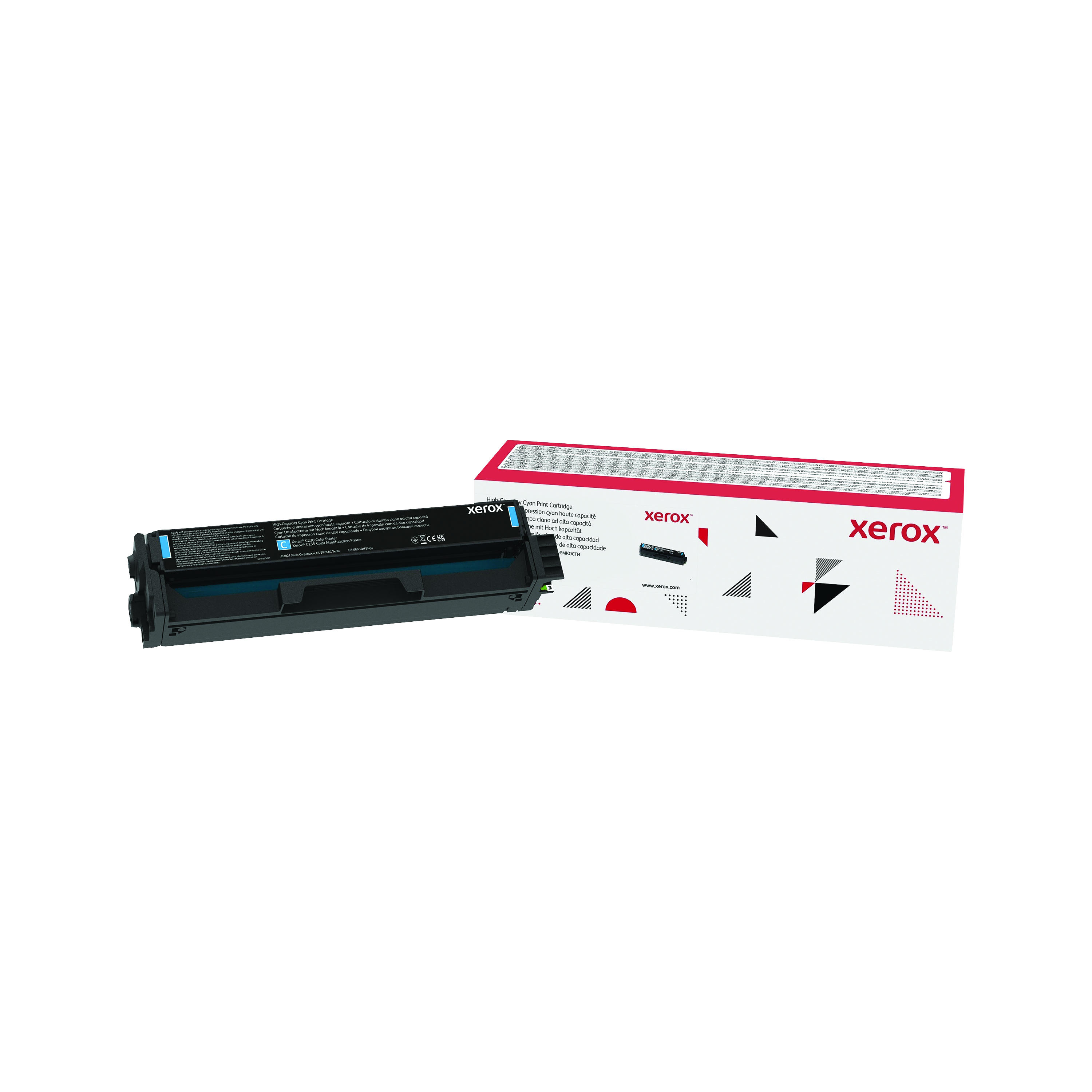 Xerox+C230%2FC235+Toner+Cartridge+High+Yield+Cyan+006R04392