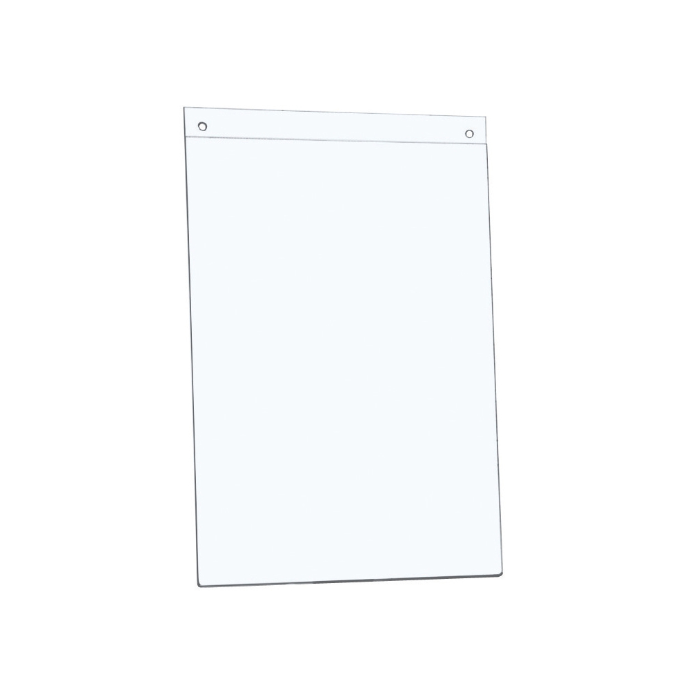 5+Star+Office+Sign+Holder+Wall+Display+Portrait+A4+Clear