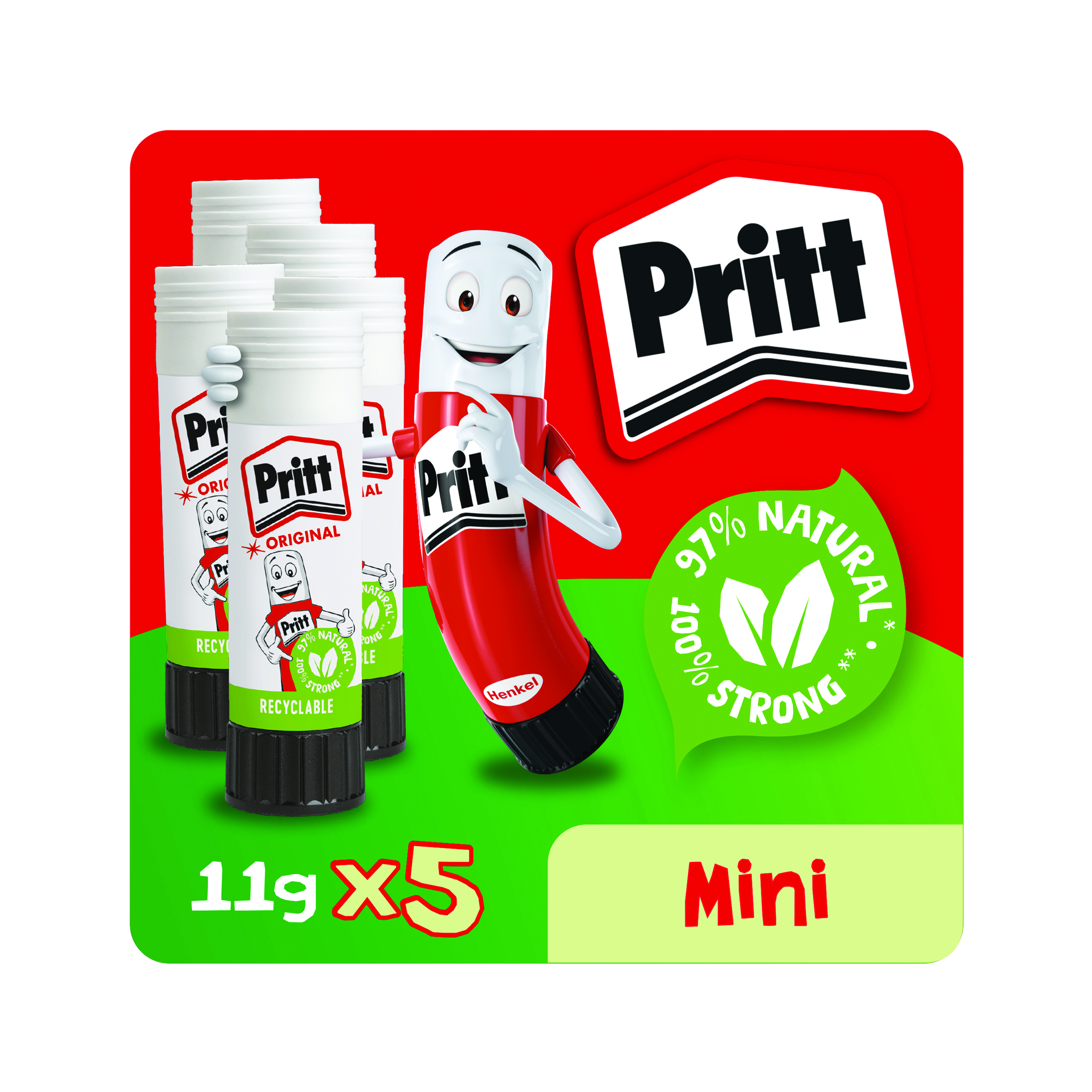 Pritt+Stick+Glue+Stick+11g+%28Pack+of+5%29+1483489