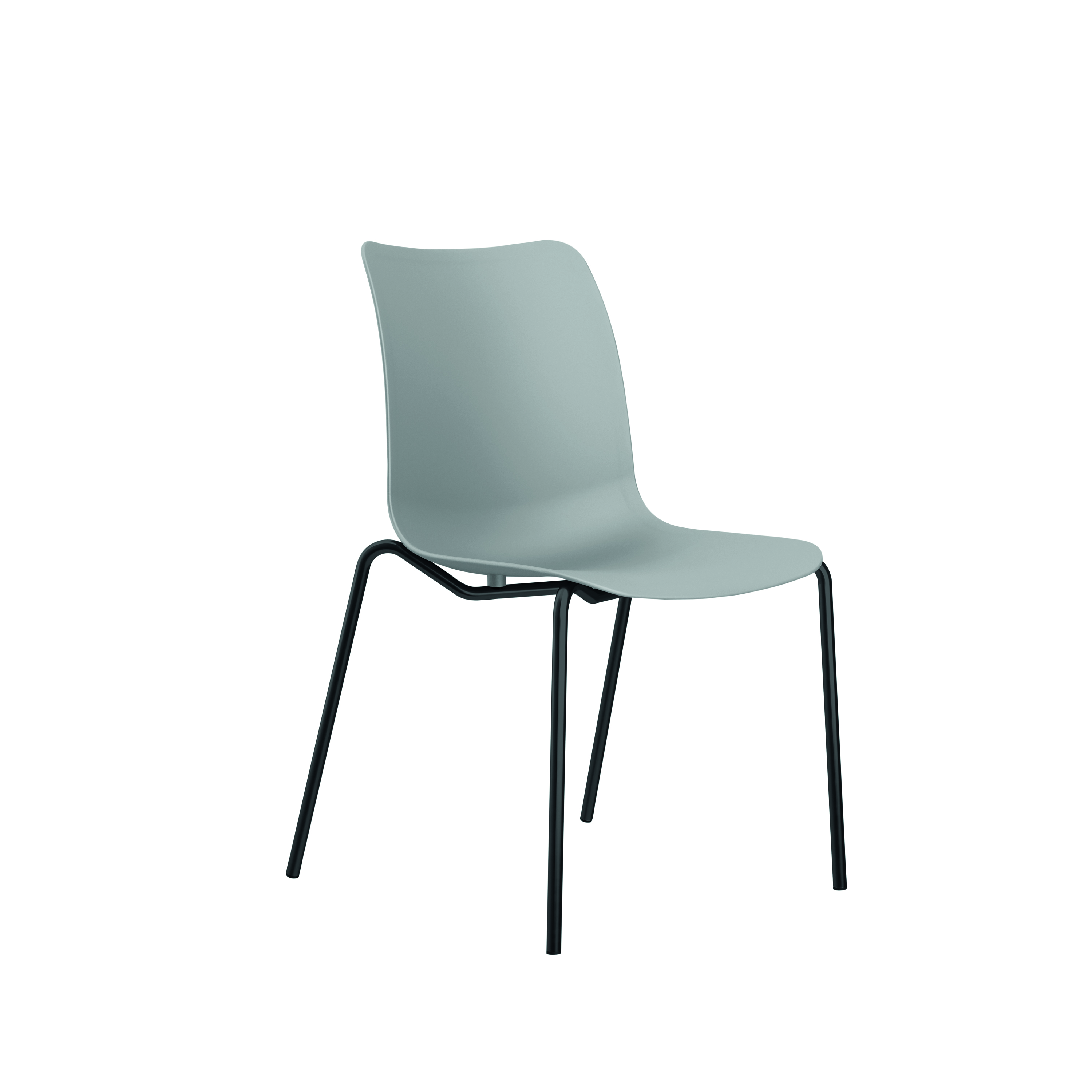 Jemini+Flexi+4+Leg+Chair+Grey+KF81064