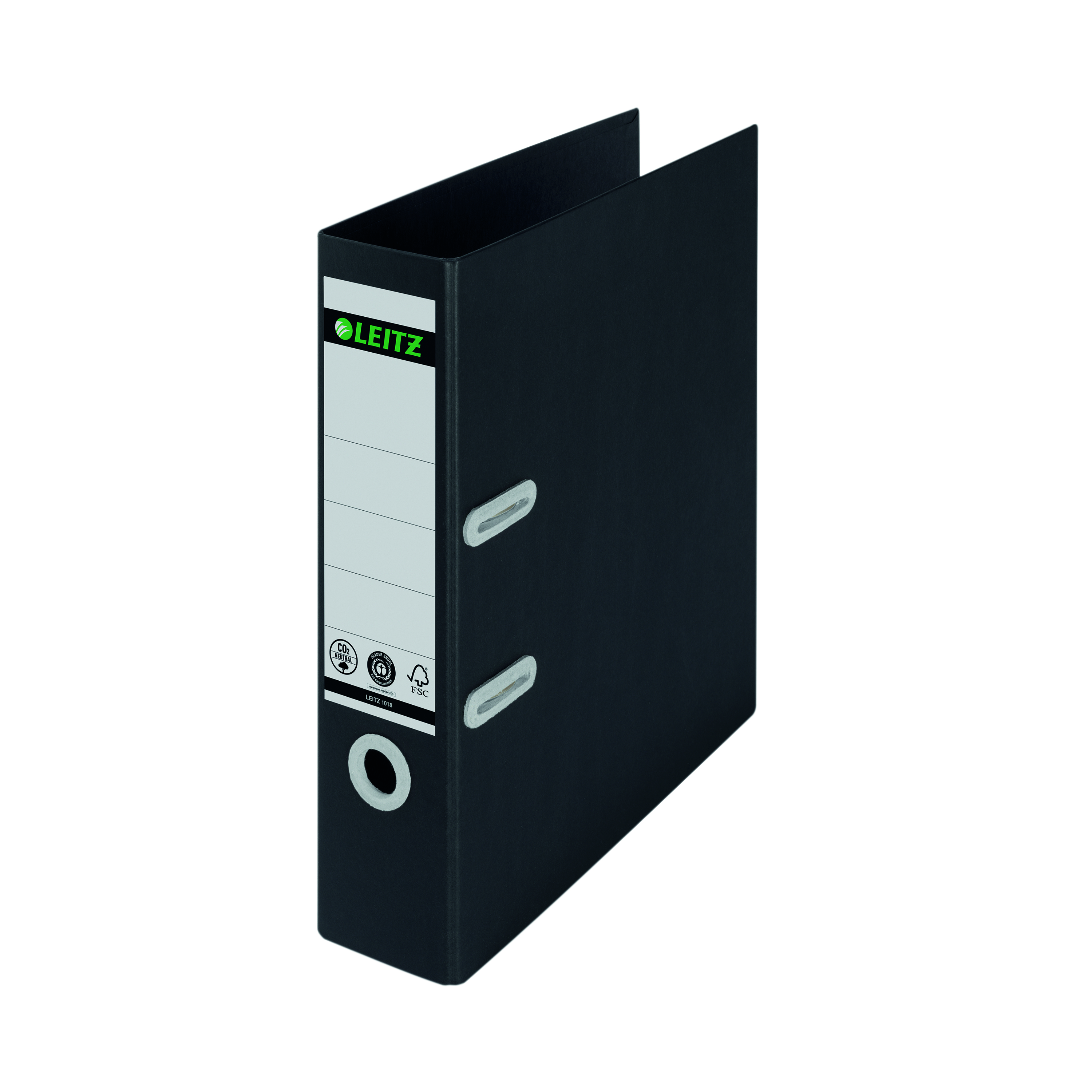 Leitz+LAF180+Recycled+80mm+A4+Black+%2810+Pack%29+10180095