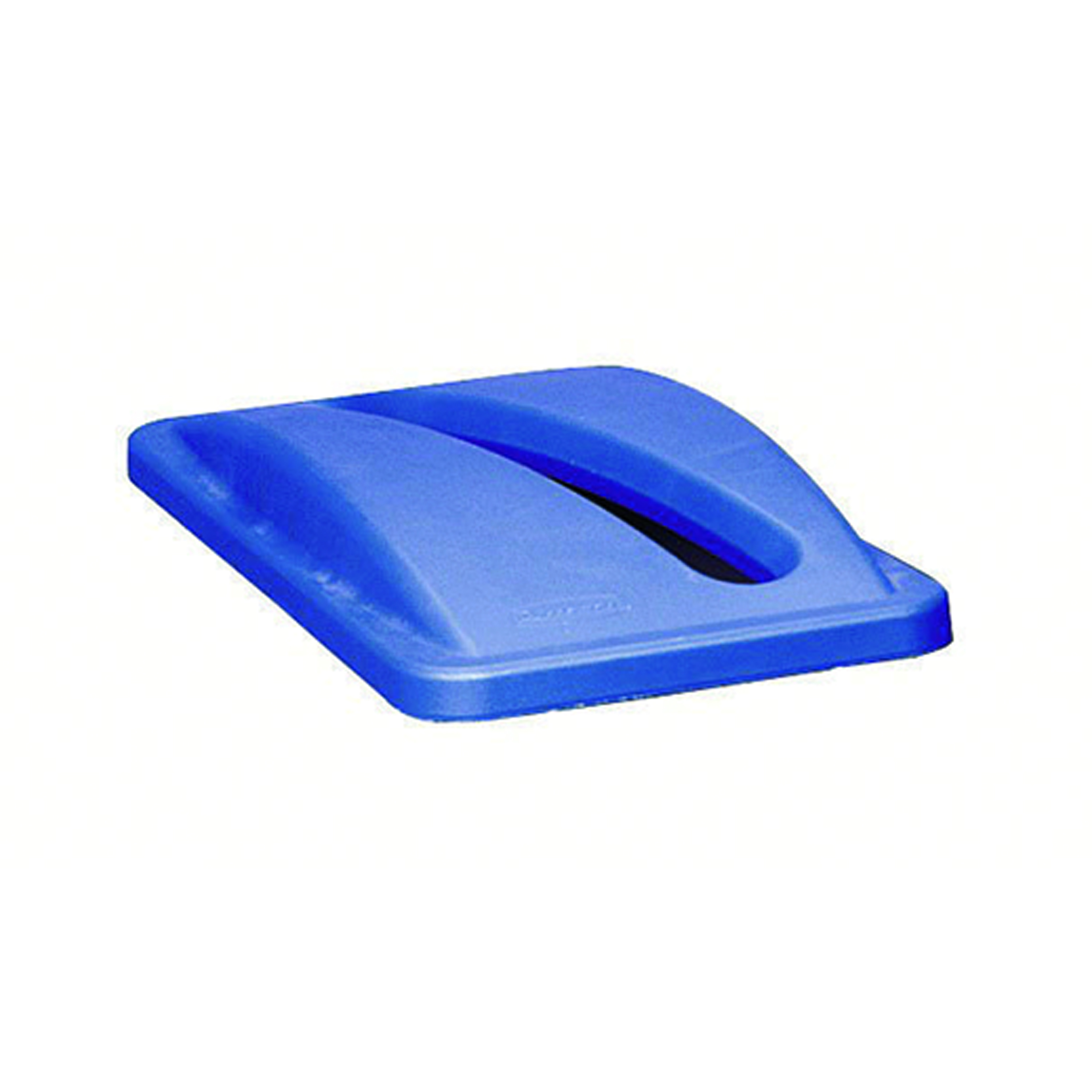 Rubbermaid+Slim+Jim+Bin+Lid+for+Recycling+Paper+Blue+FG270388BLUE