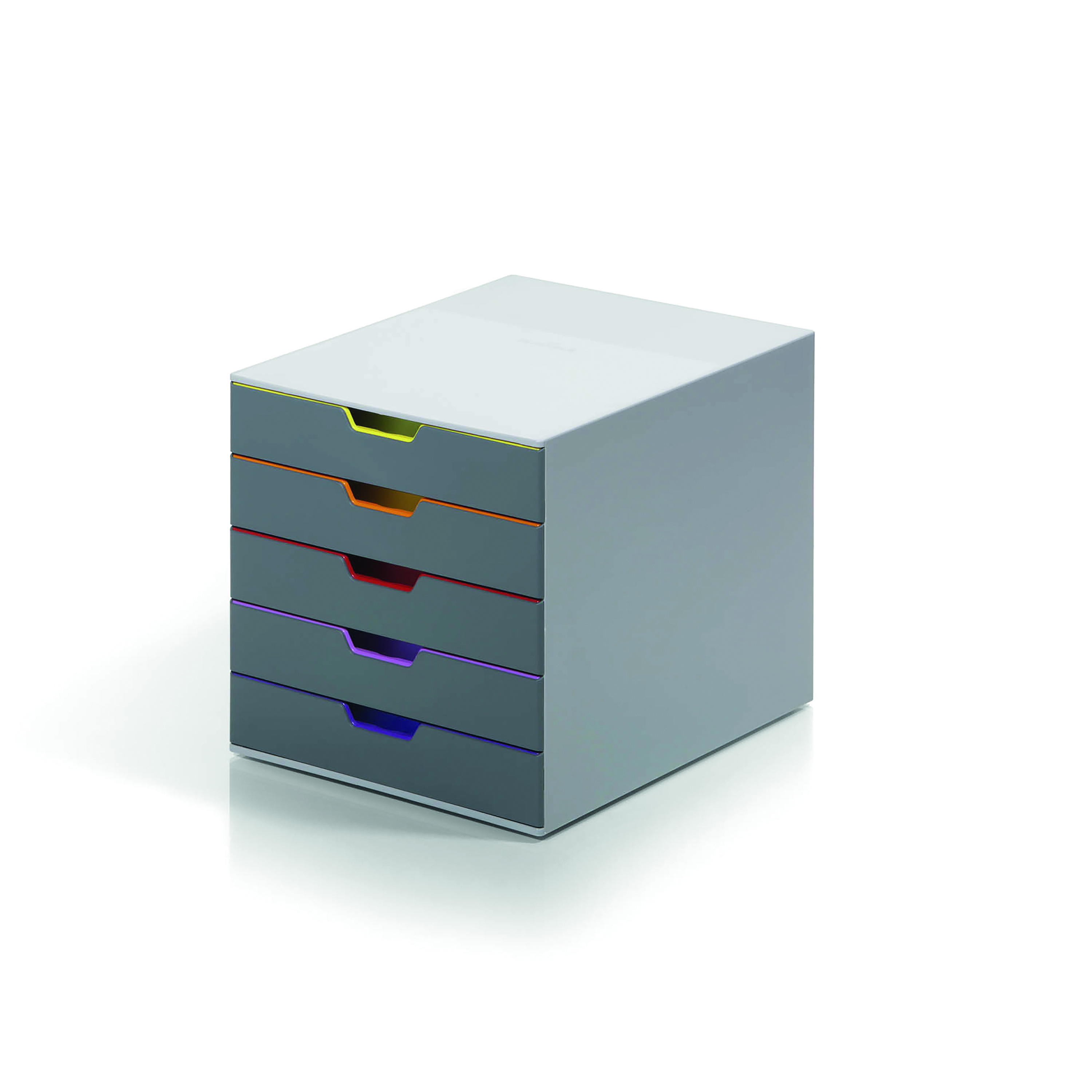 Durable+VARICOLOR+Desktop+Organiser+5+Drawer+Colour+Coded+Modular+Storage+A4%2B+760527