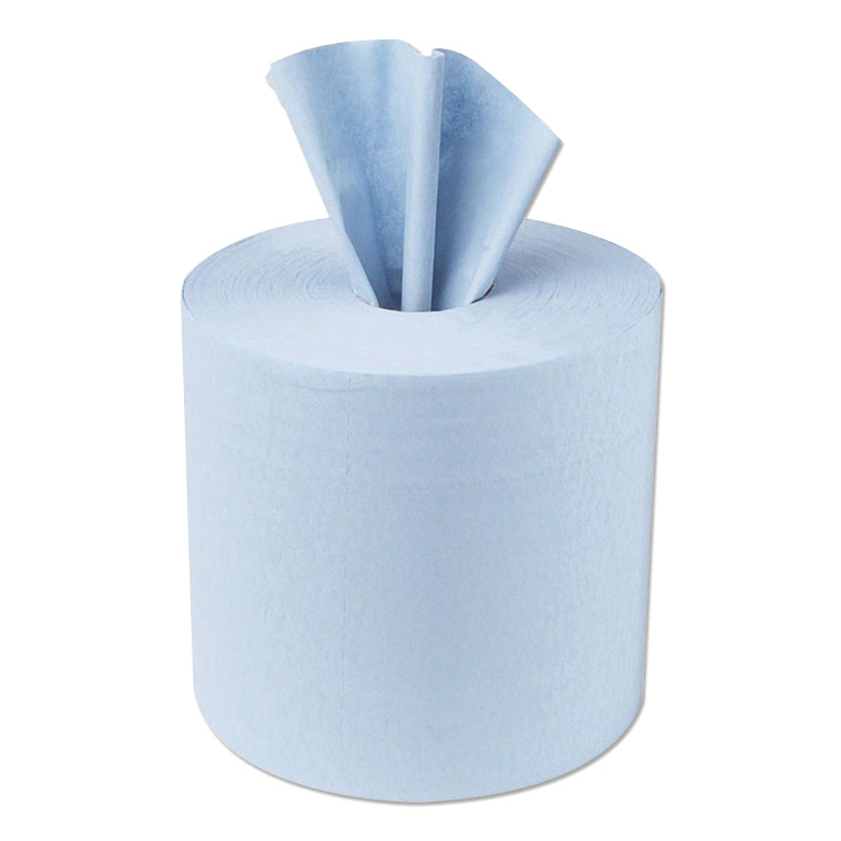 5+Star+Centrefeed+Refill+1-Ply+Recycled+165mmx300m+Blue+for+Jumbo+Dispenser+%28Pack+of+6%29+936520