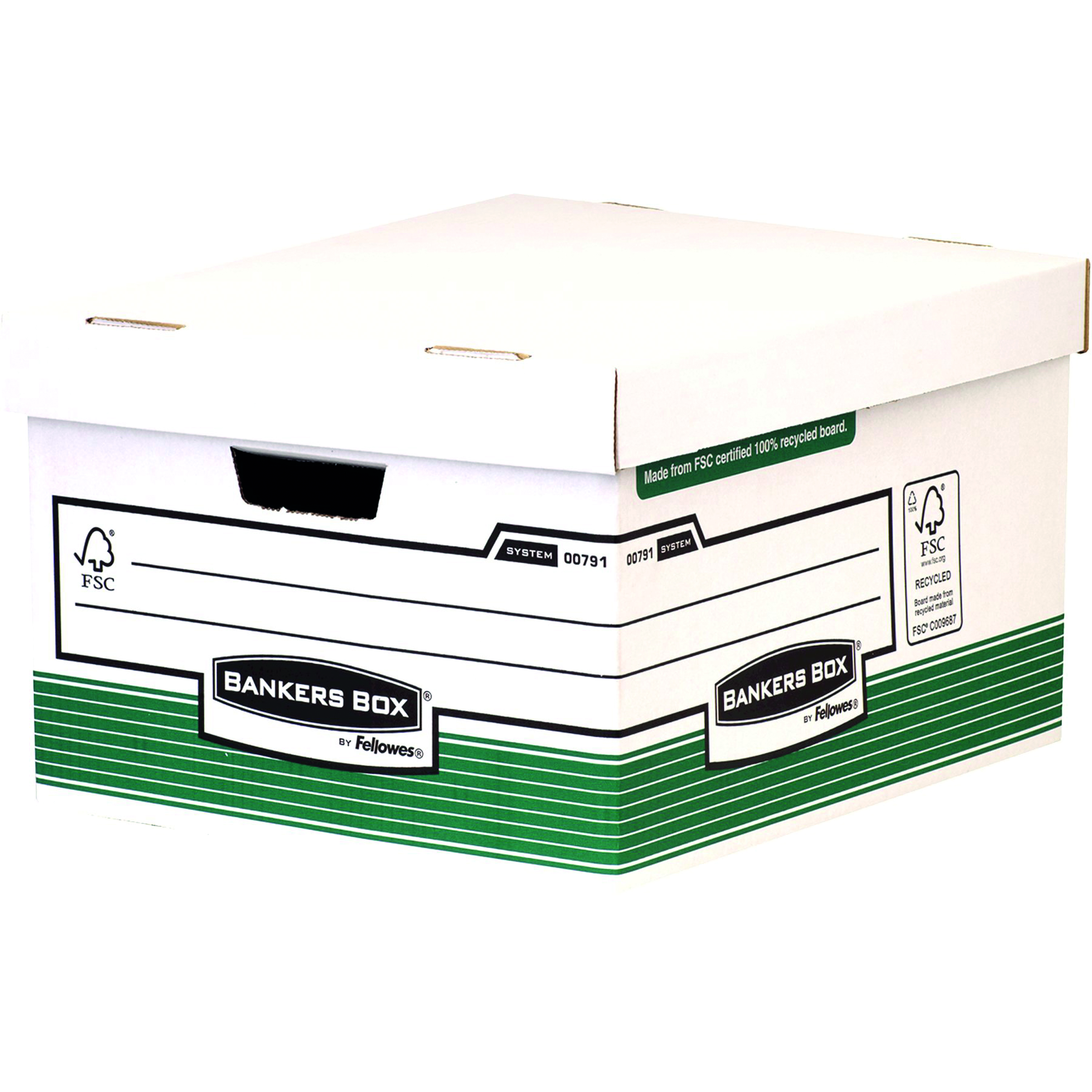 Fellowes+Bankers+Box+System+Storage+Box+W370xD255xH440mm+%28Pack+of+10%29+00791-FFLP