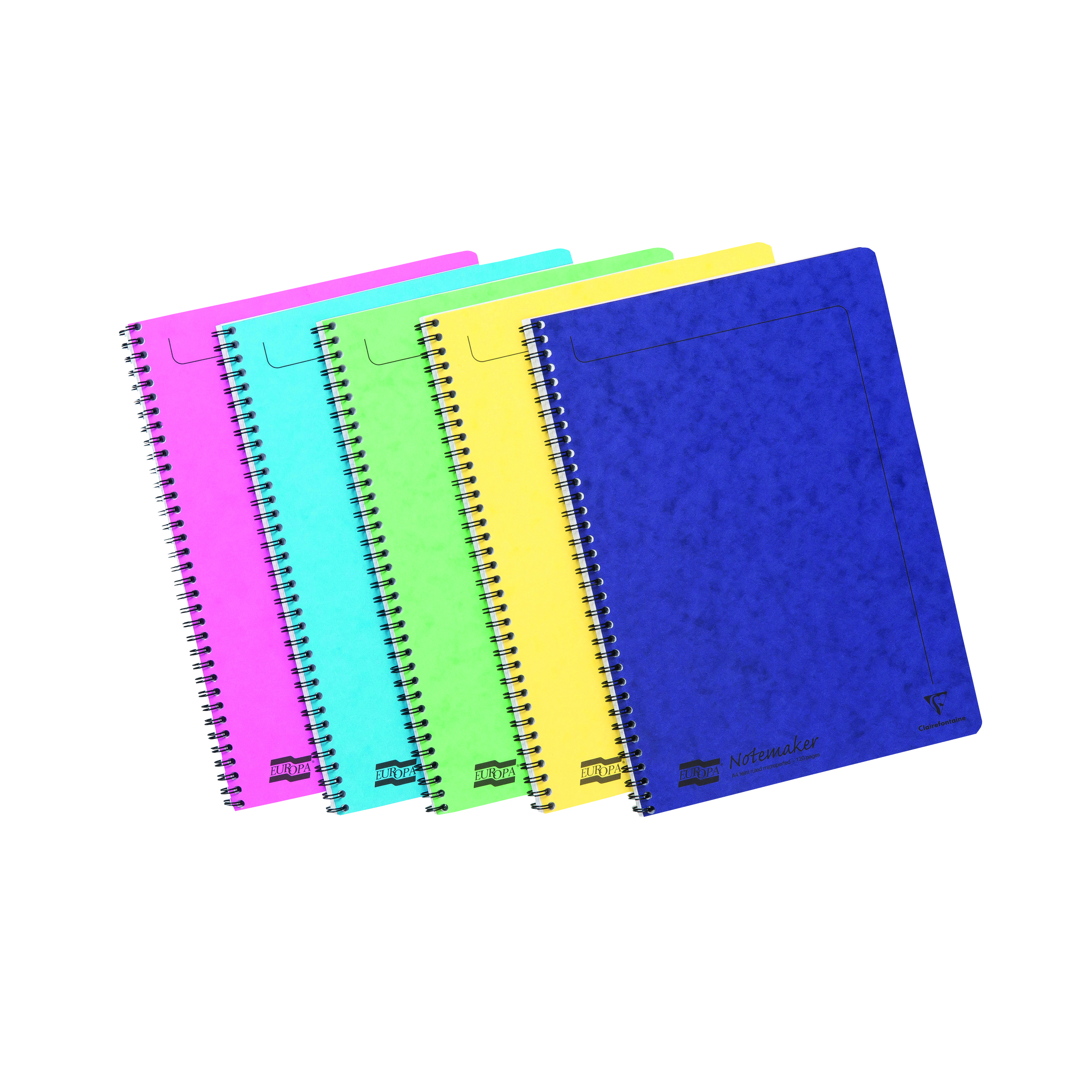 Clairefontaine+Europa+Notemaker+A4+Assortment+C+%28Pack+of+10%29+3154