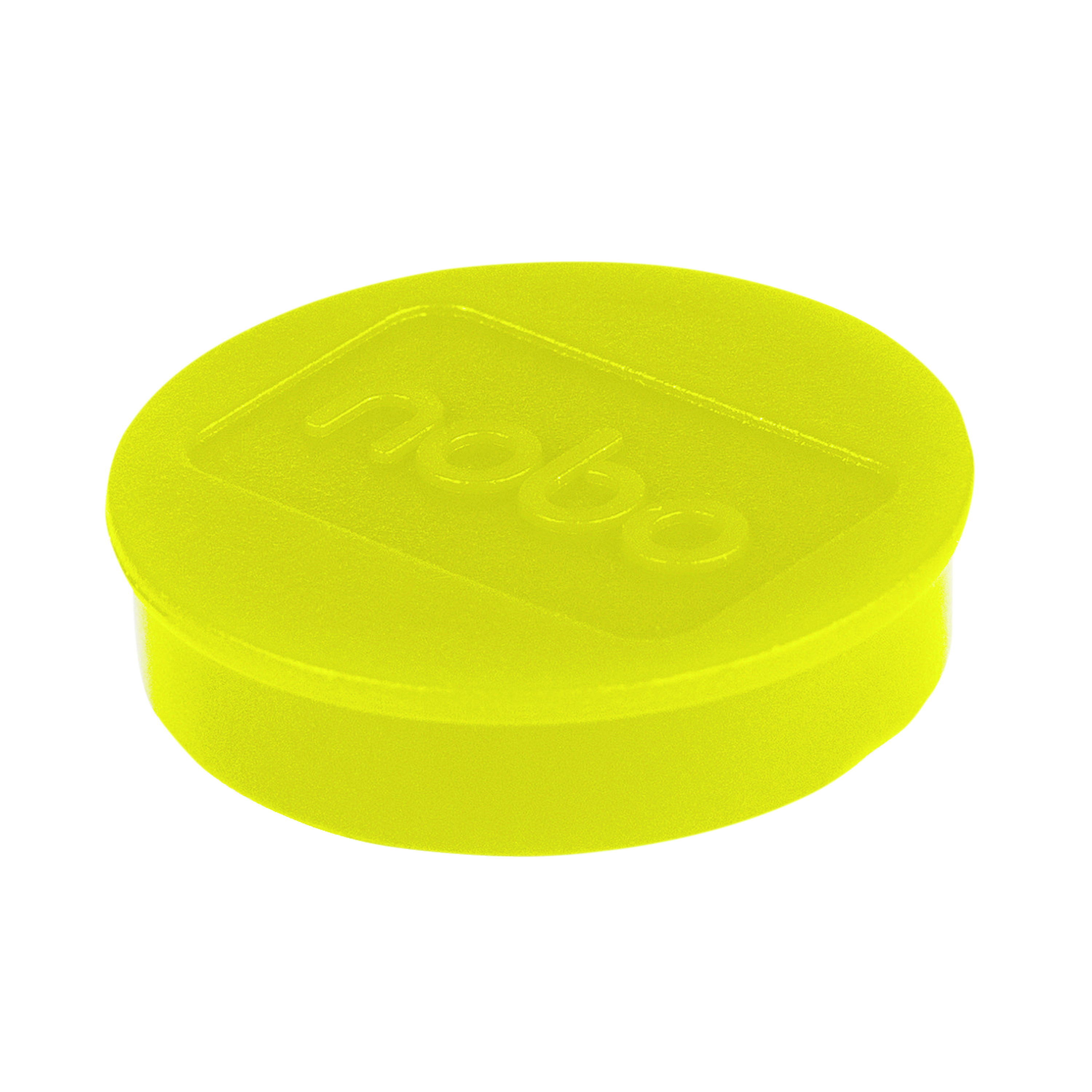 Nobo+Whiteboard+Magnets+38mm+Yellow+%2810+Pack%29+1915316