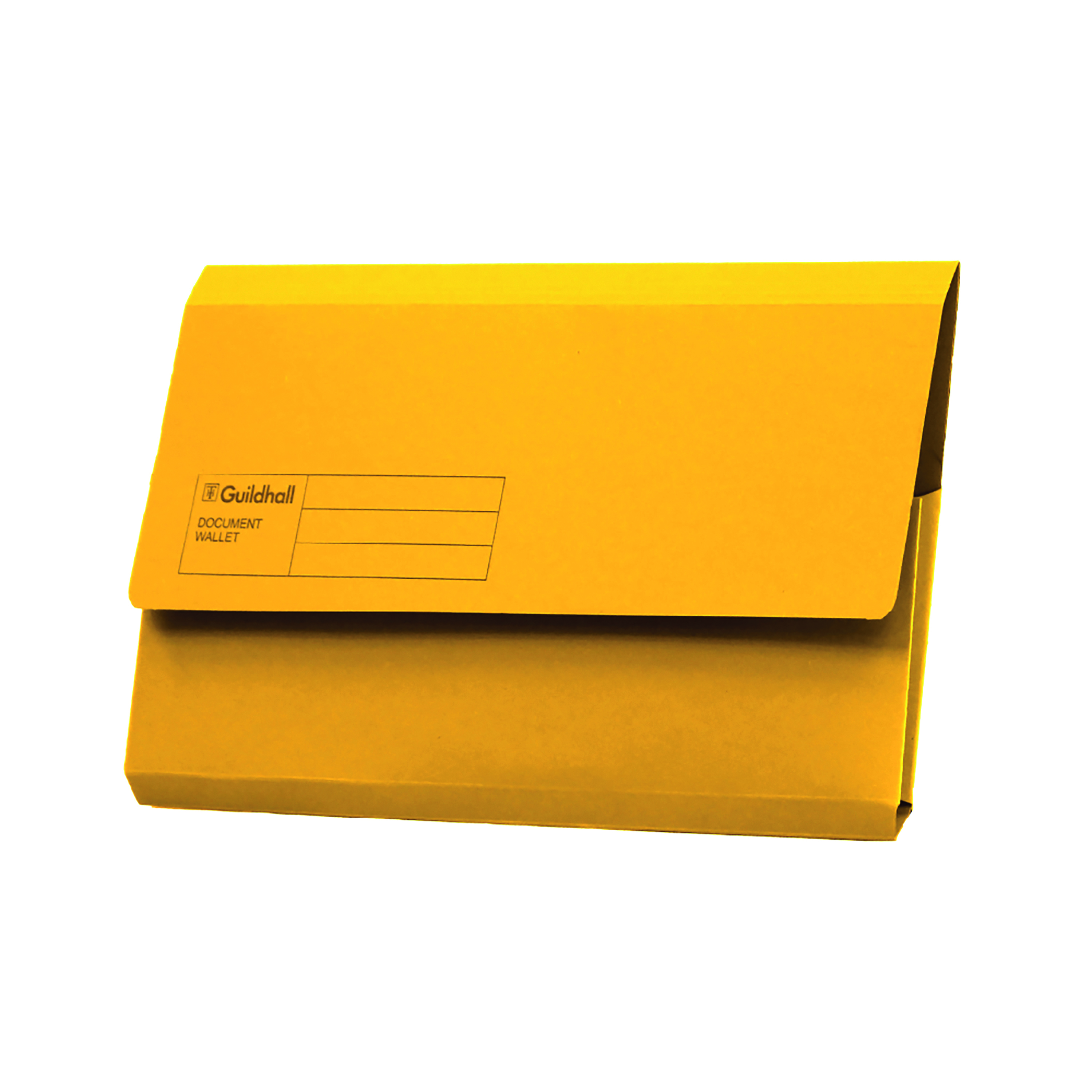 Exacompta+Guildhall+Document+Wallet+Foolscap+Yellow+%28Pack+of+50%29+GDW1-YLW