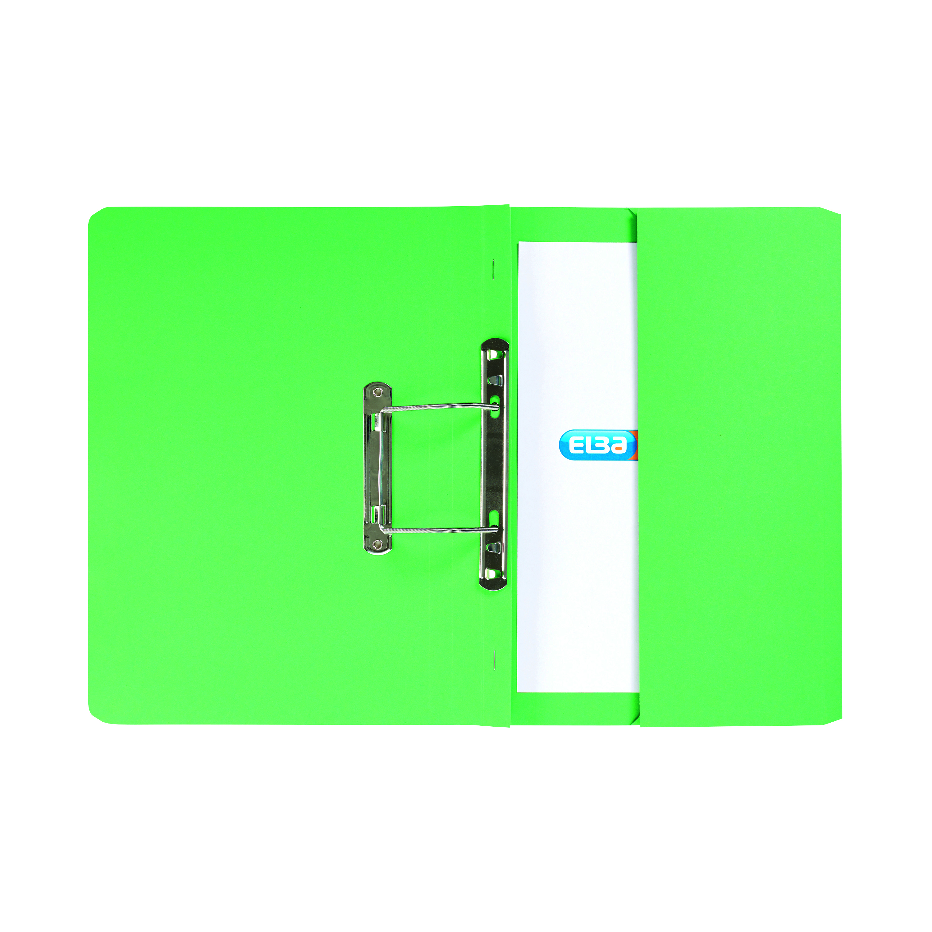 Elba+Spring+Pocket+File+Mediumweight+Foolscap+Green+%28Pack+of+25%29+100090147